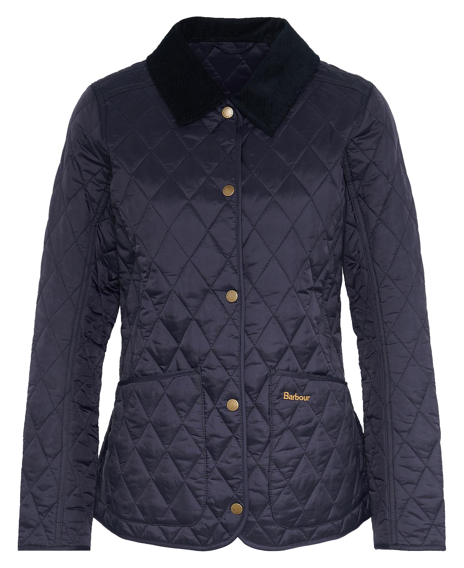 Afstotend partitie kalf Barbour Annandale Quilt in Navy | Barbour