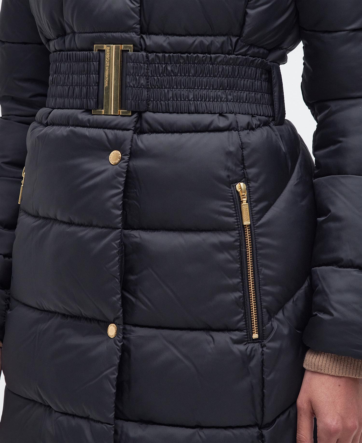 Barbour international track jacket shop