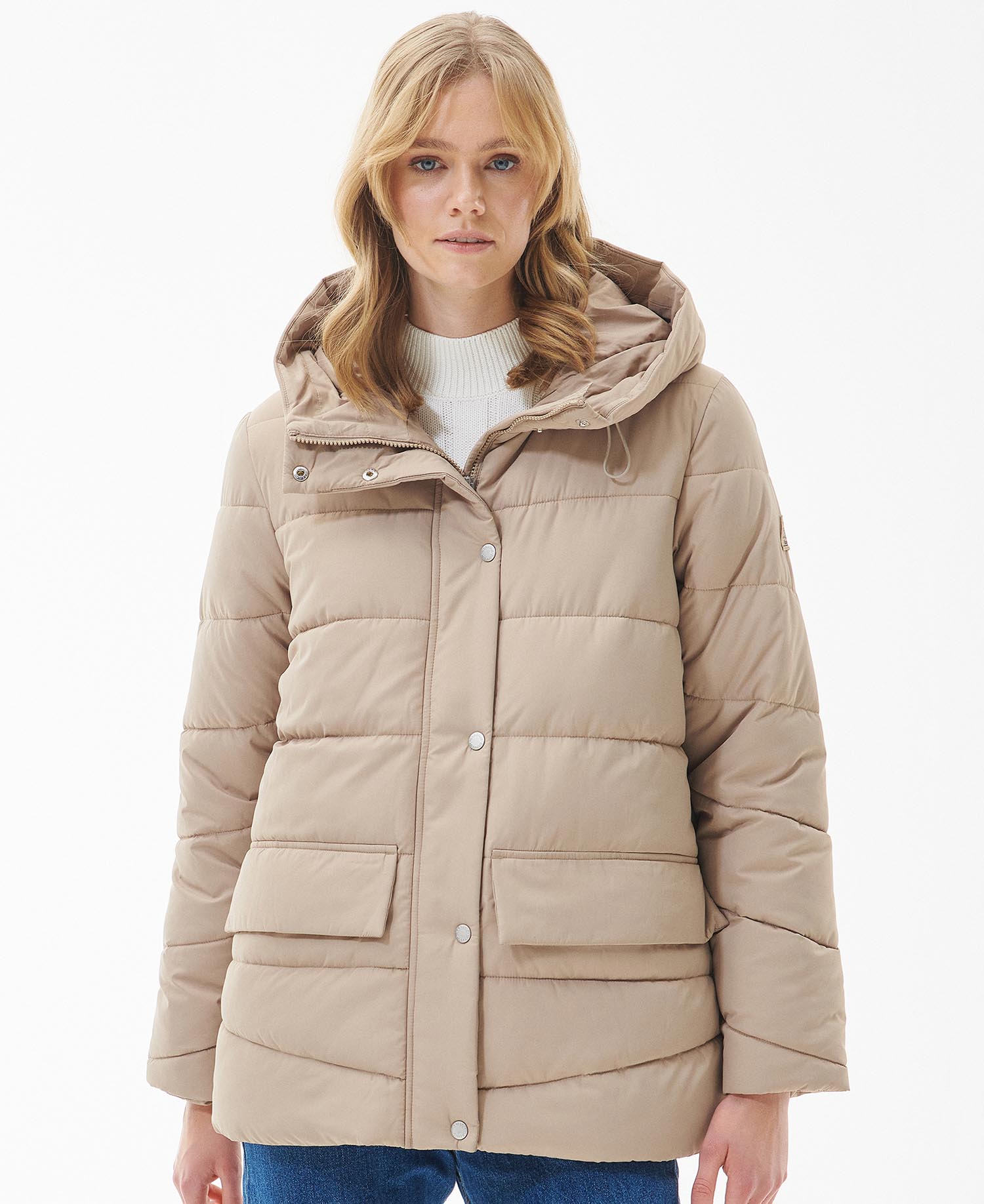 Barbour kenfig quilted jacket deals