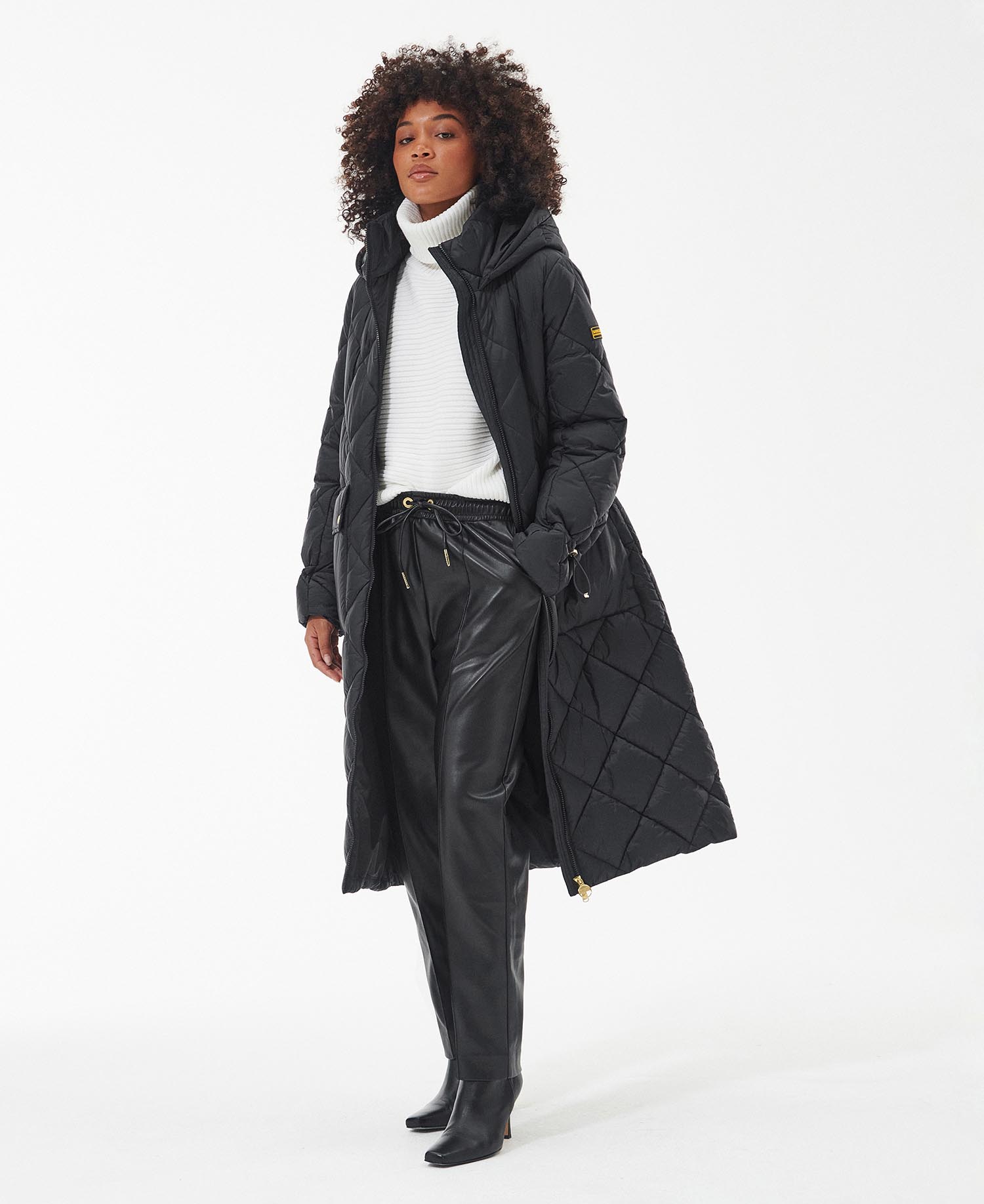 Barbour autocross quilted jacket sales