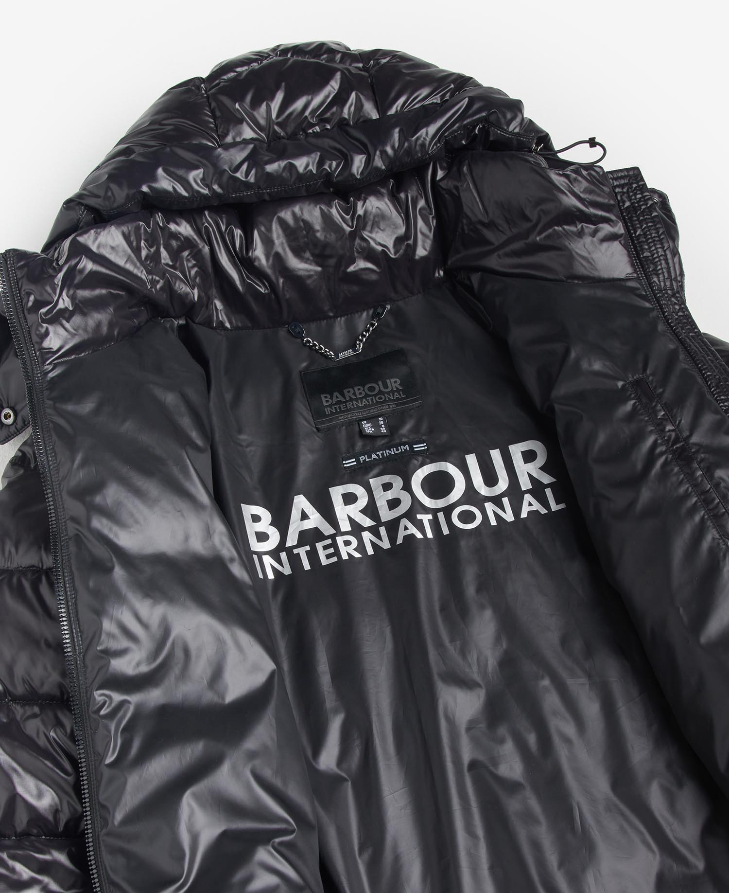 Shop the B.Intl Chicago Quilted Jacket in Black today. | Barbour