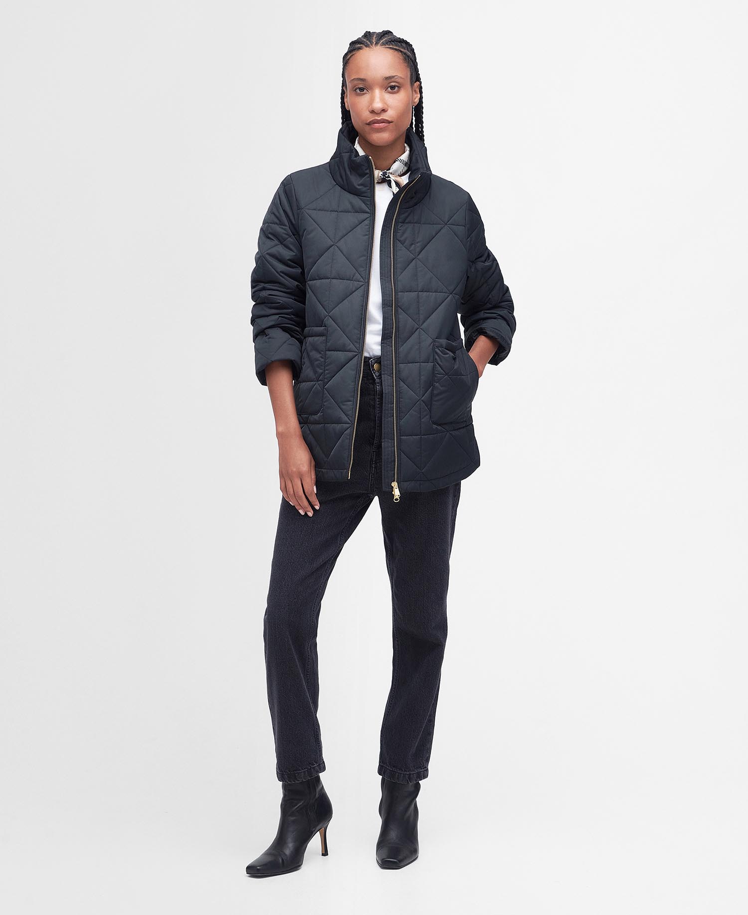 Barbour hirsel on sale quilted jacket