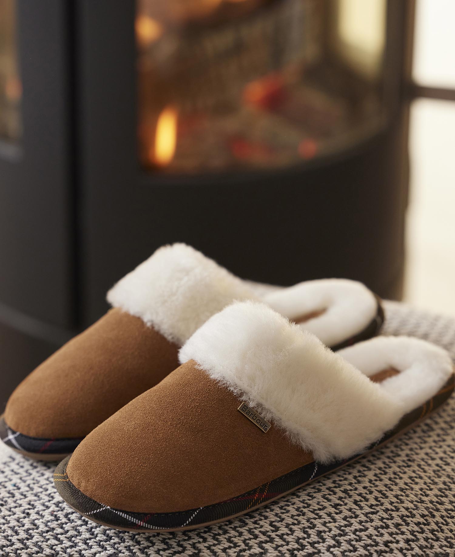 Barbour mens online mule slippers