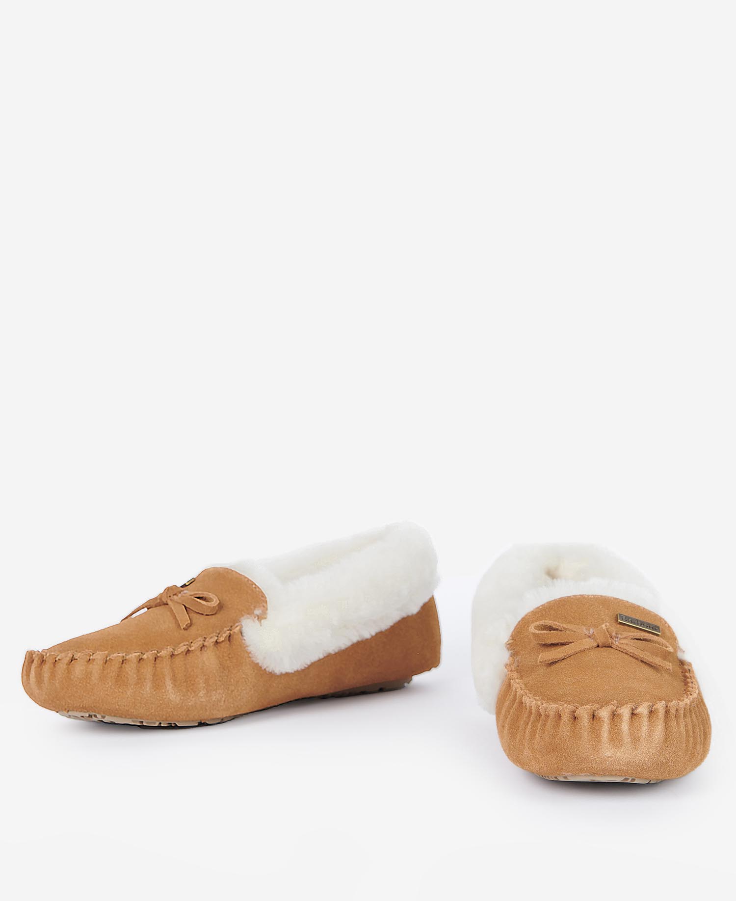 Shop the Barbour Maggie Moccasin Slippers in Brown today. Barbour