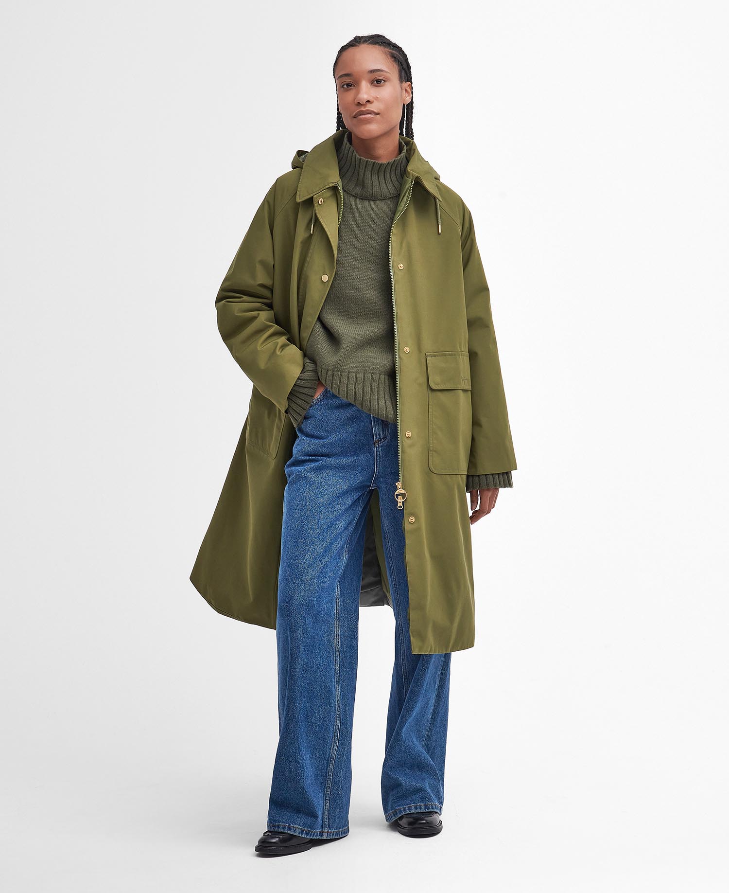 Barbour waterproof parka top