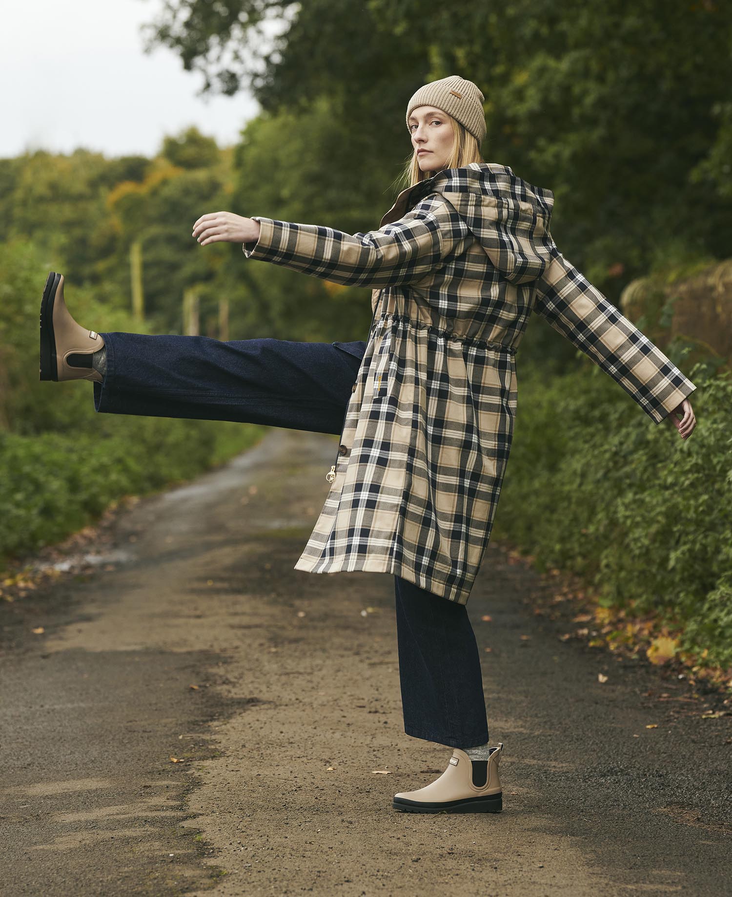 Shop the Barbour Iris Tartan Waterproof Jacket in Navy today. Barbour