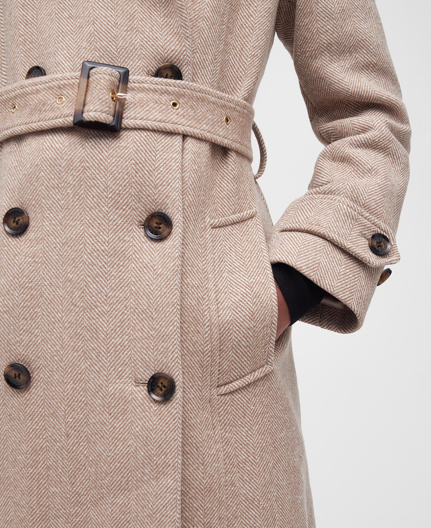 Barbour balmedie wool best sale coat