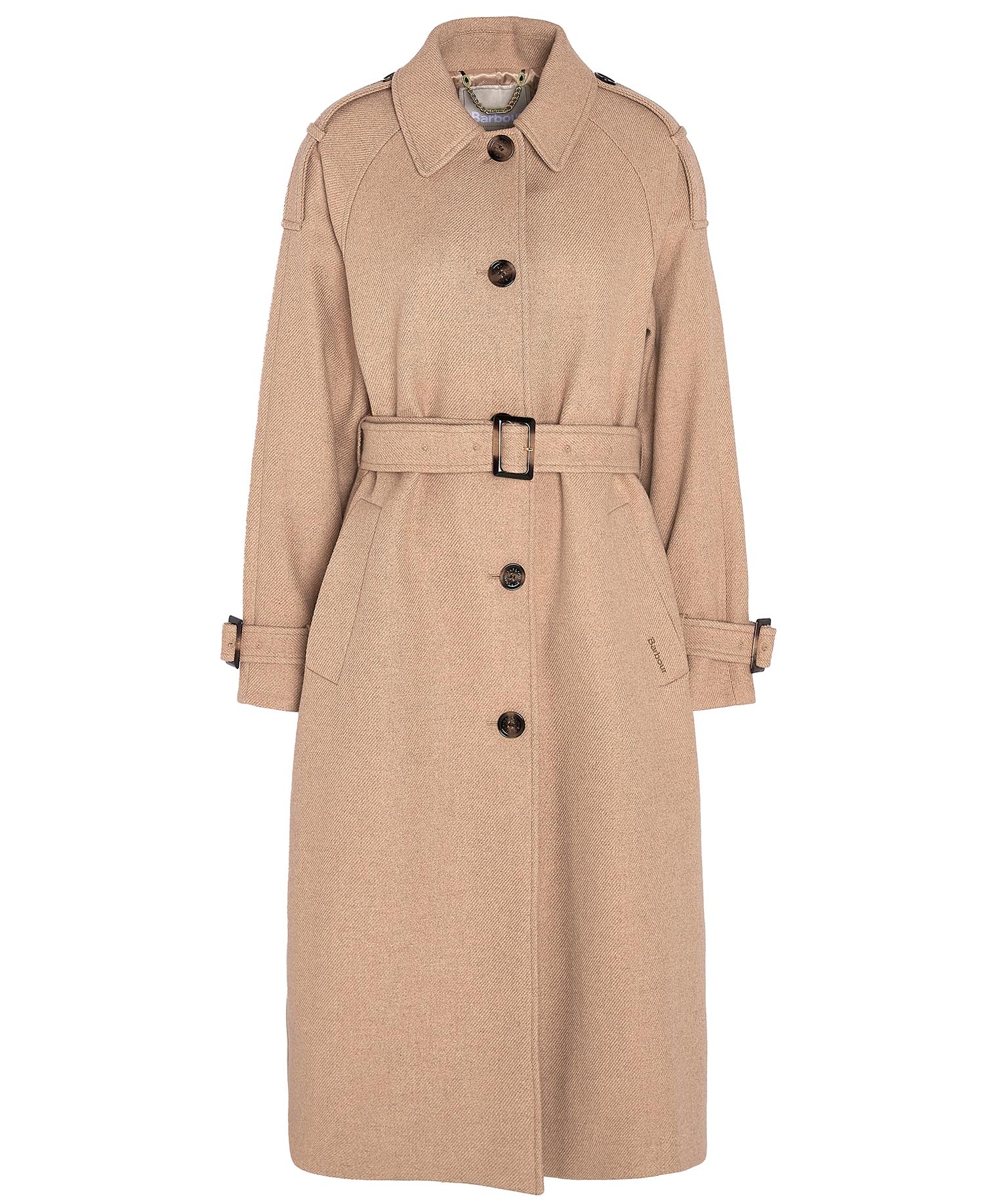 Barbour wool coat for sale top