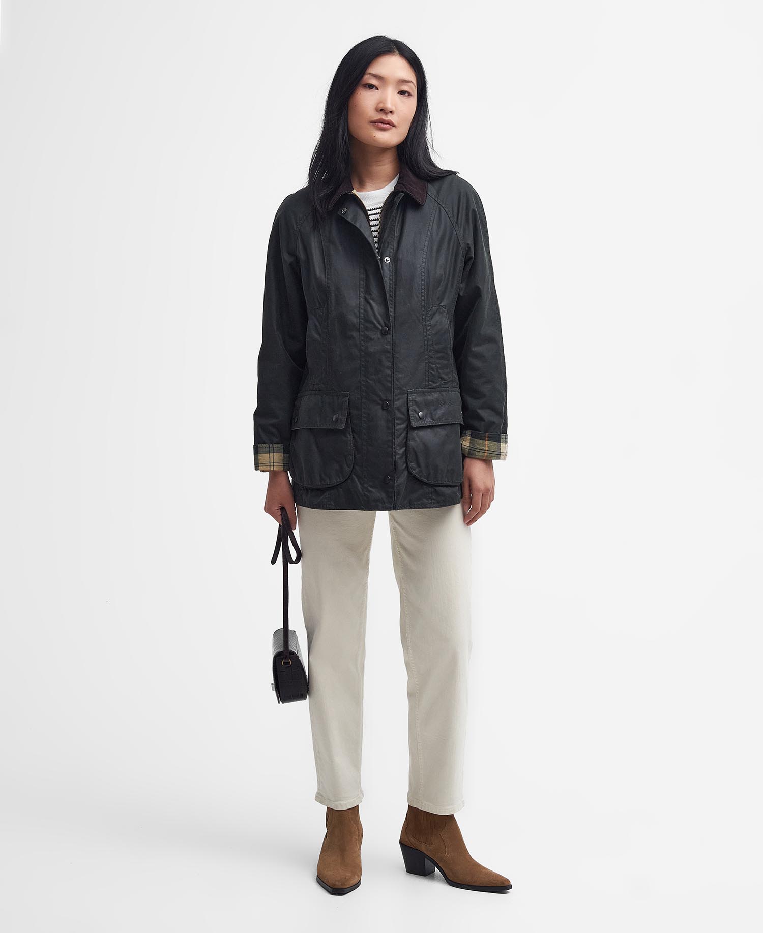 Barbour Beadnell Wax Jacket in Sage | Barbour Barbour Beadnell Wax Jacket in Sage | Barbour