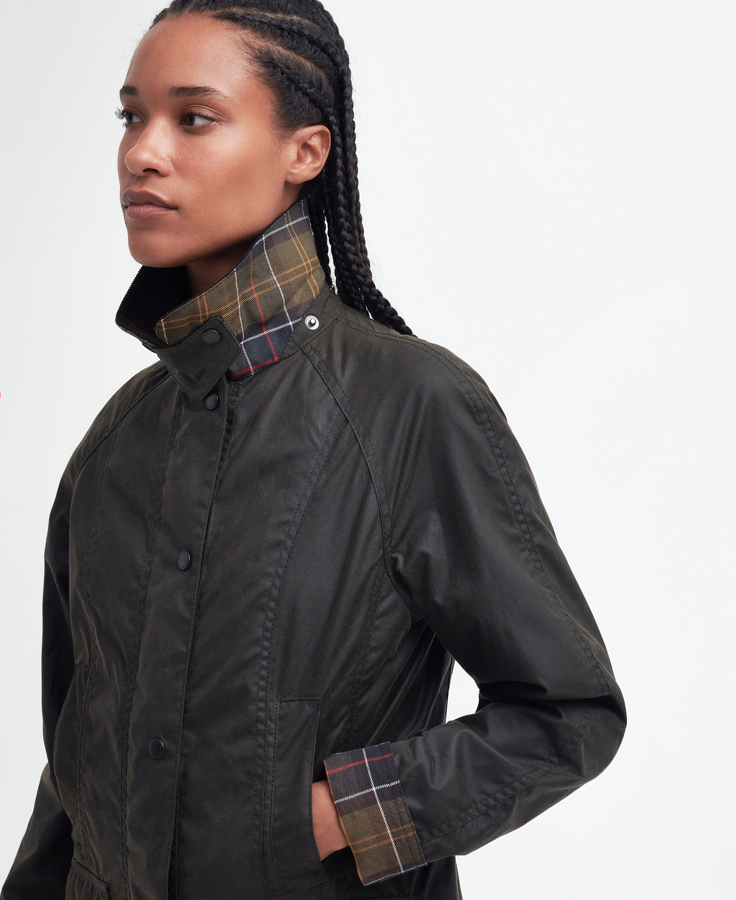 Shop the Barbour Classic Beadnell® Wax Jacket in Green today