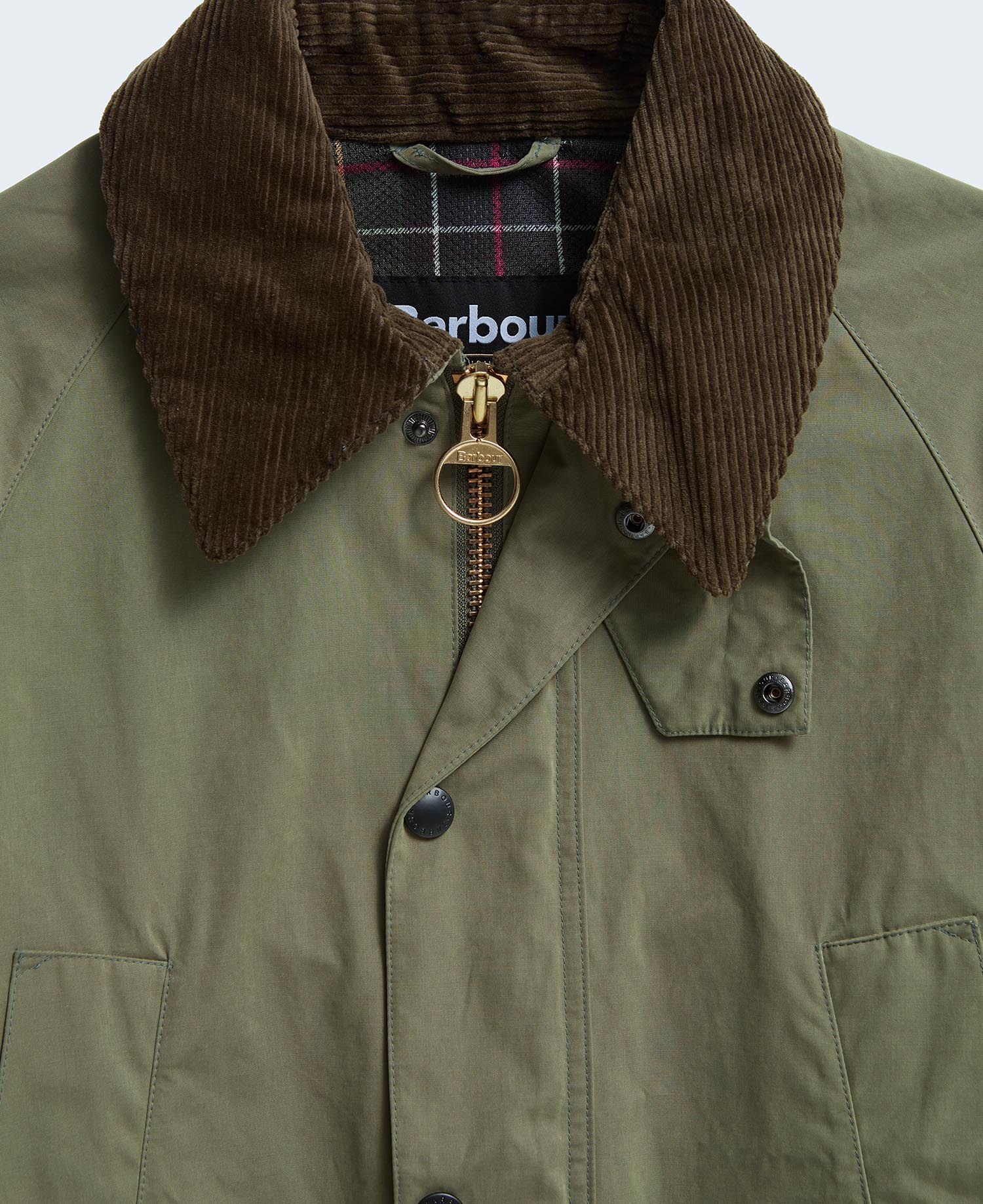 Shop the Peached Oversized Bedale Casual Jacket in Green Shop the Peached Oversized Bedale Casual Jacket in Green