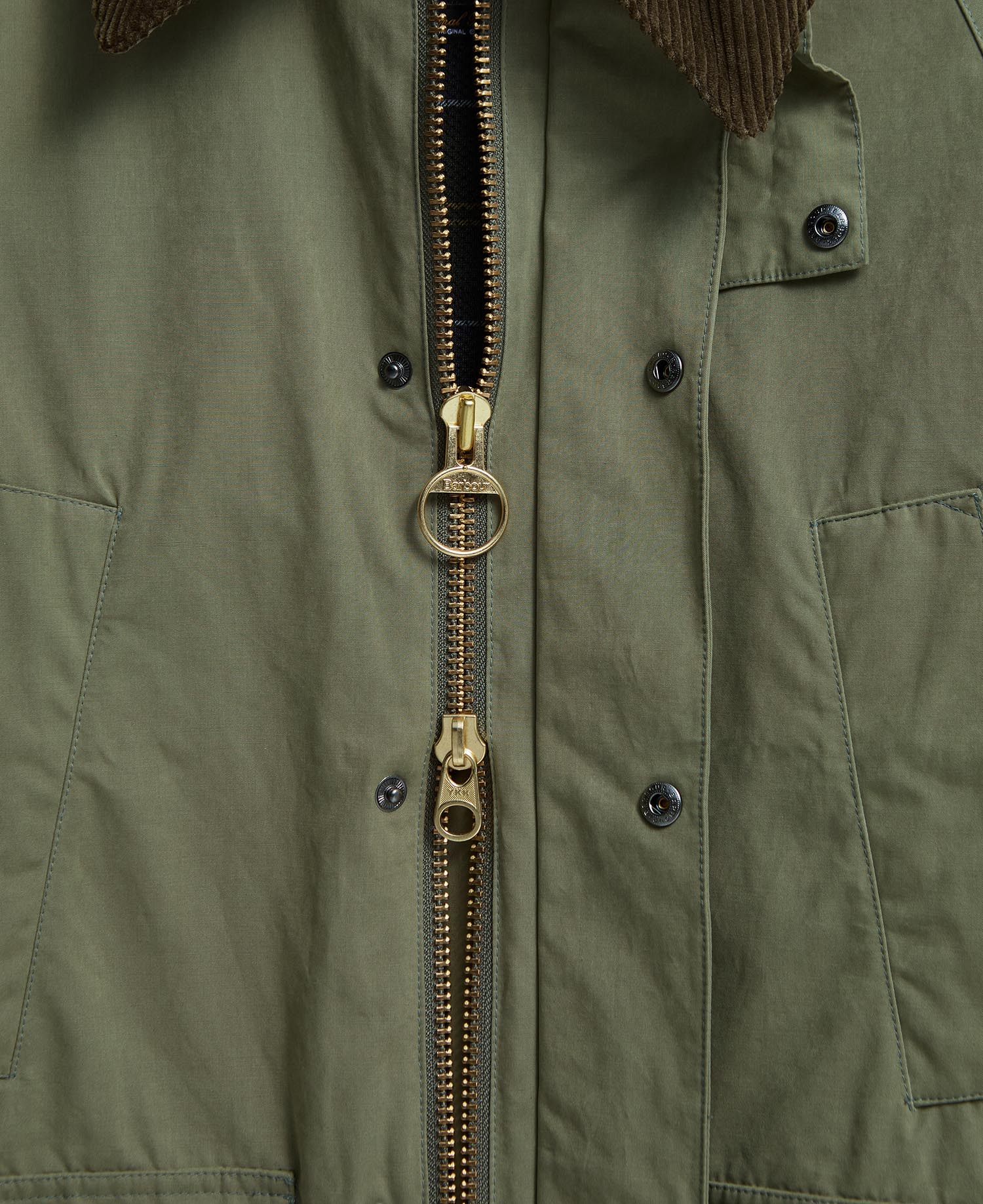 Shop the Peached Oversized Bedale Casual Jacket in Green Shop the Peached Oversized Bedale Casual Jacket in Green