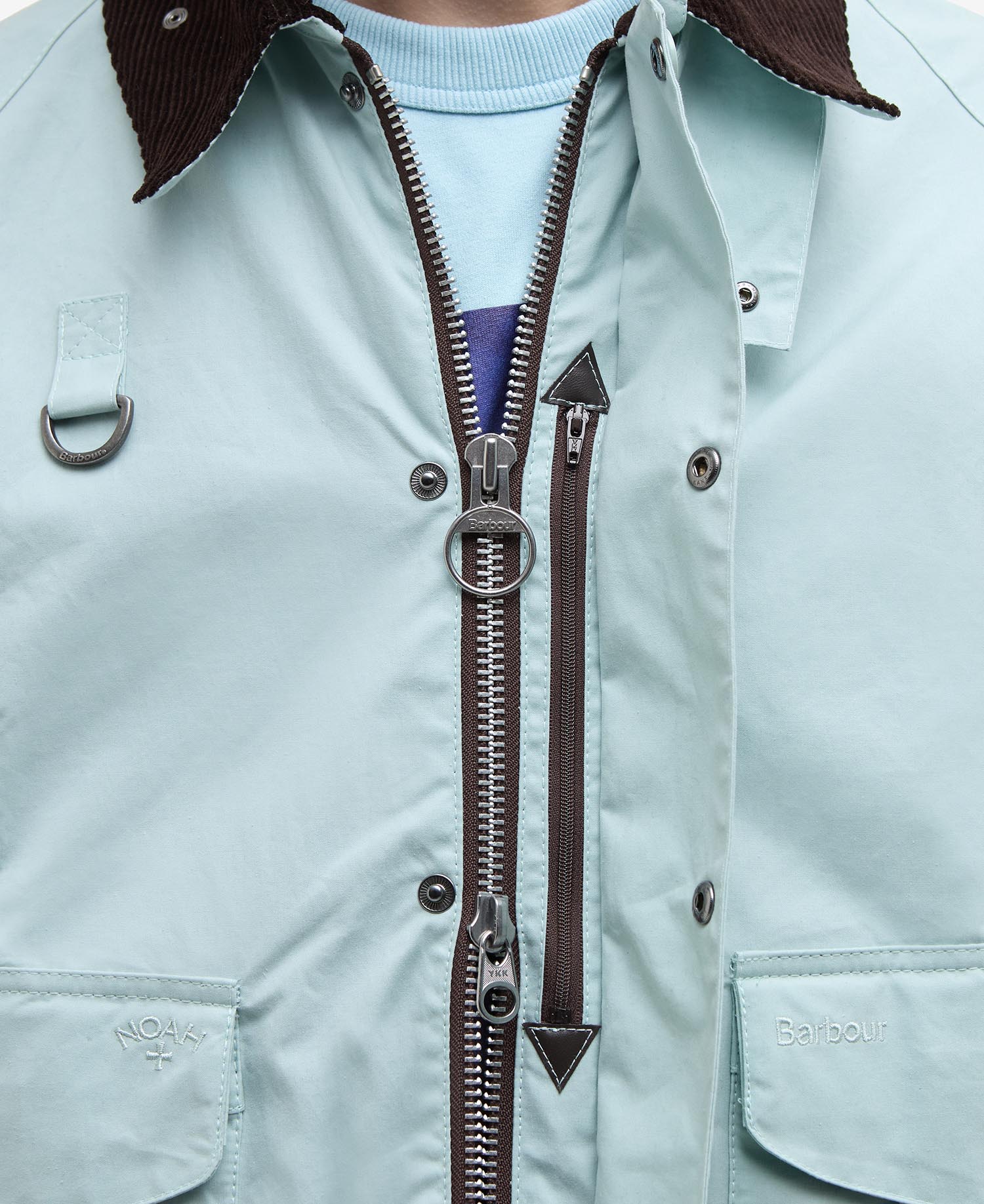 Shop the Barbour x NOAH Wading Casual Jacket in Blue today