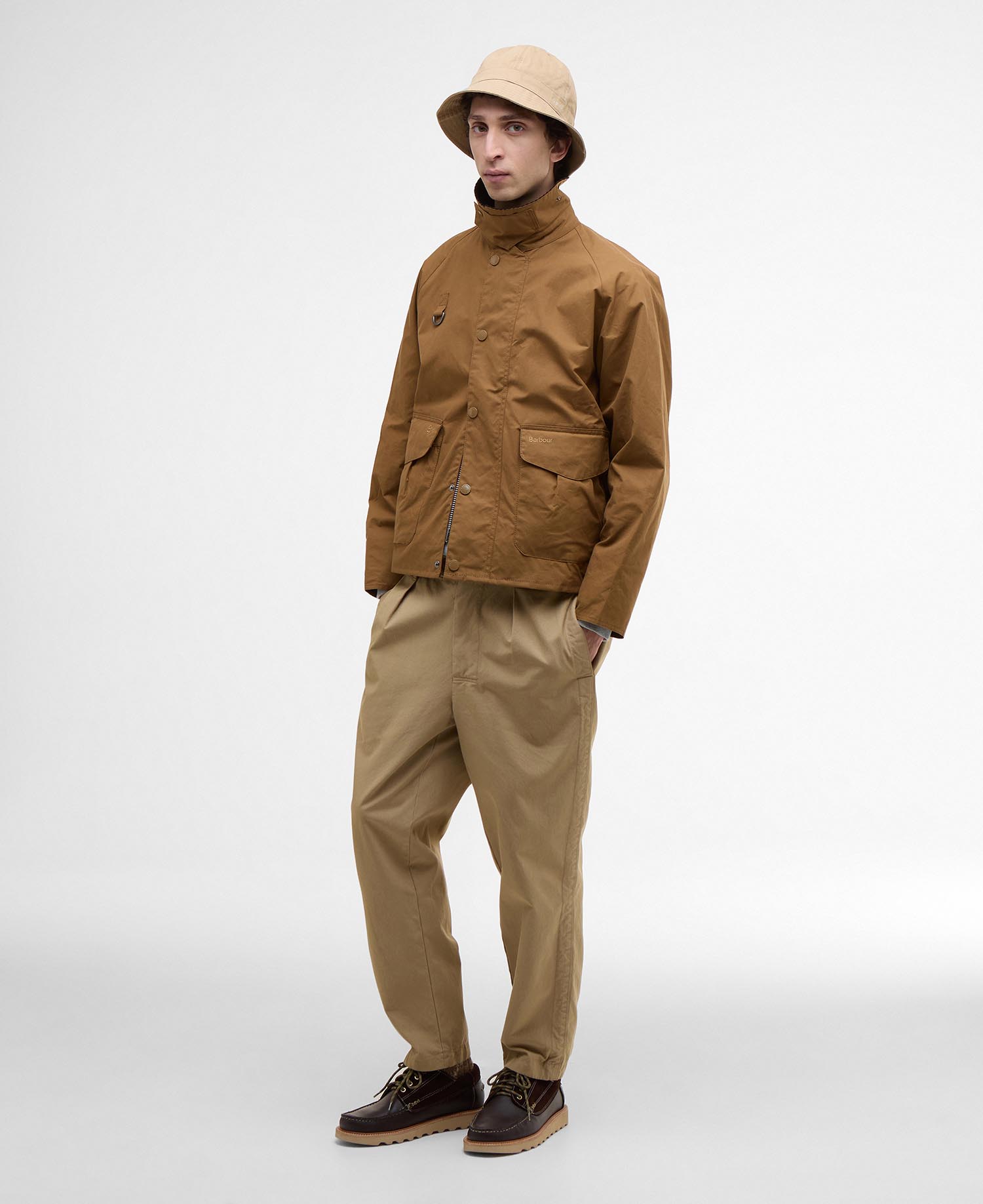 Shop the Barbour x NOAH Wading Casual Jacket in Brown today