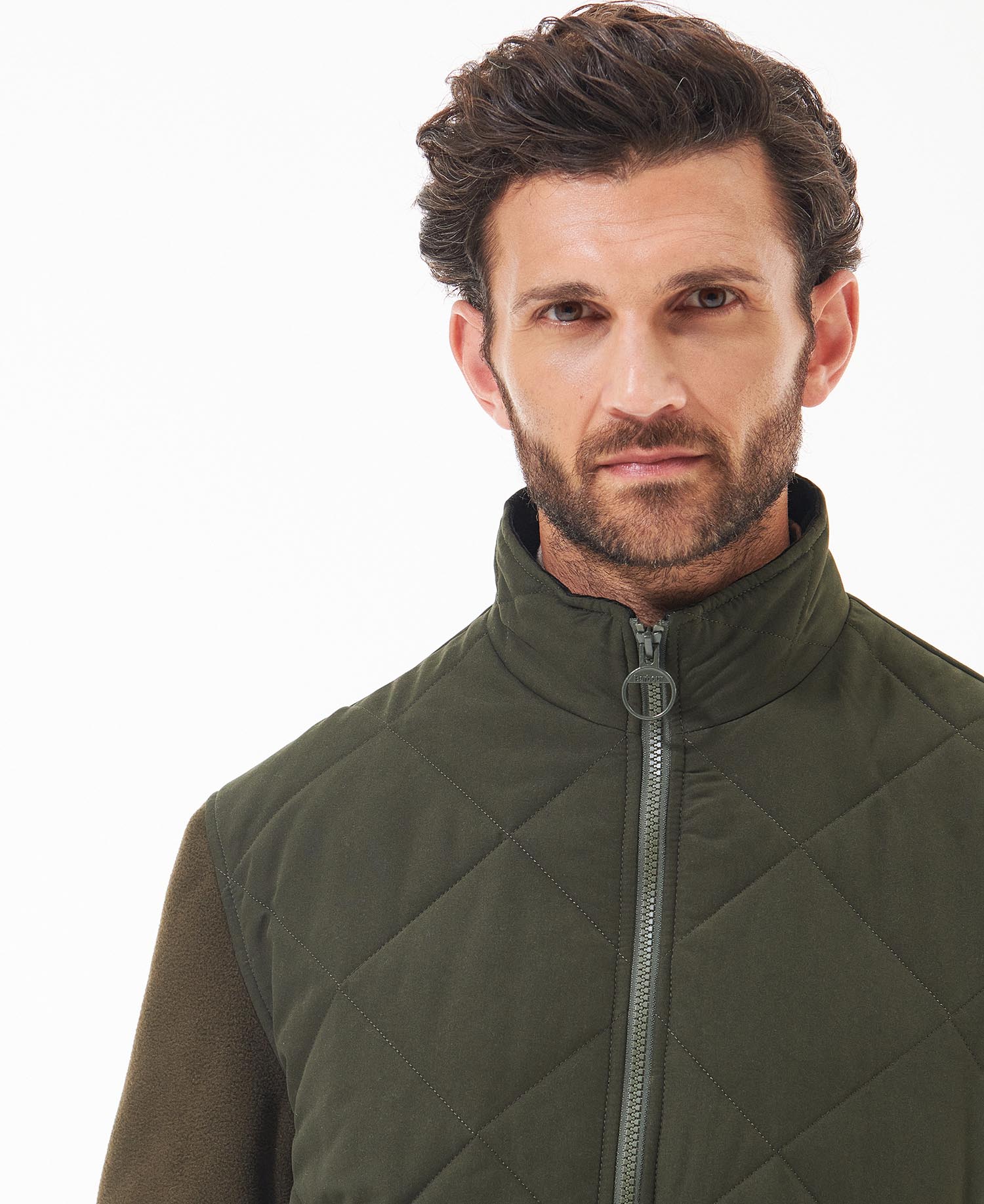 Barbour hybrid online jacket mens