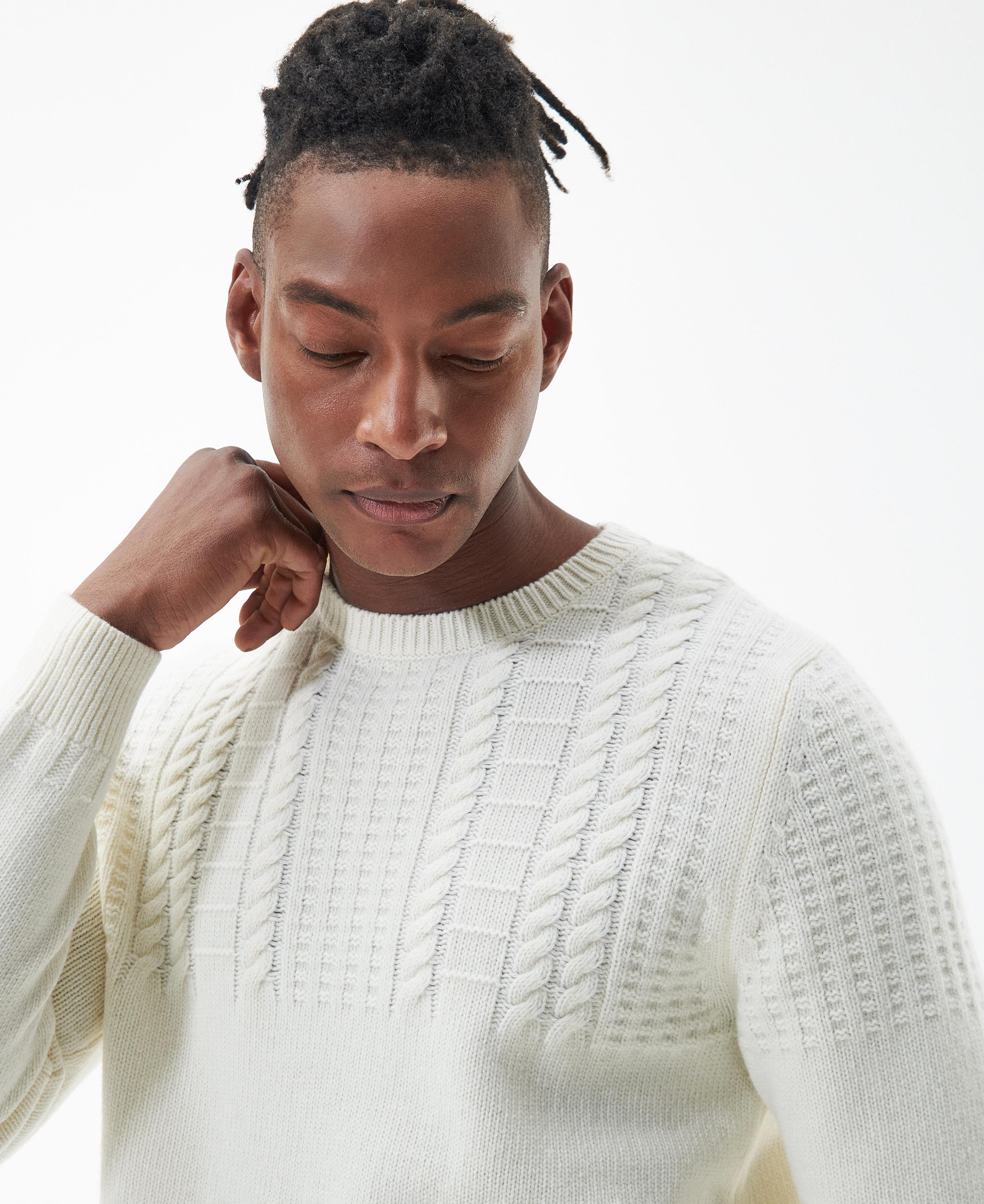 Barbour hotsell cream jumper