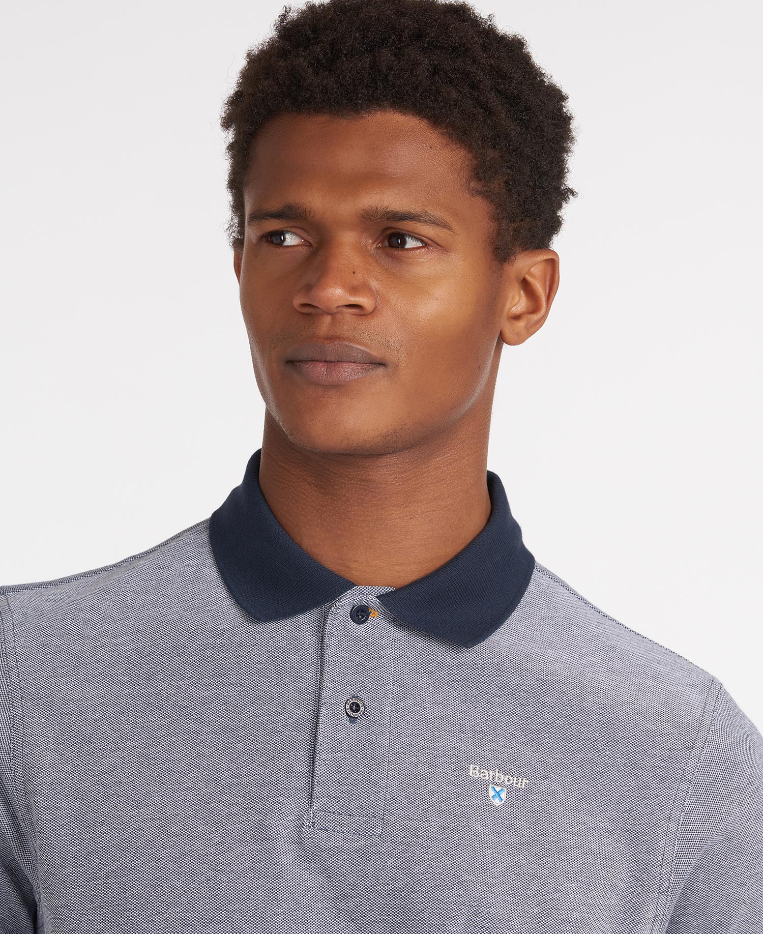 Barbour hotsell polo Blue
