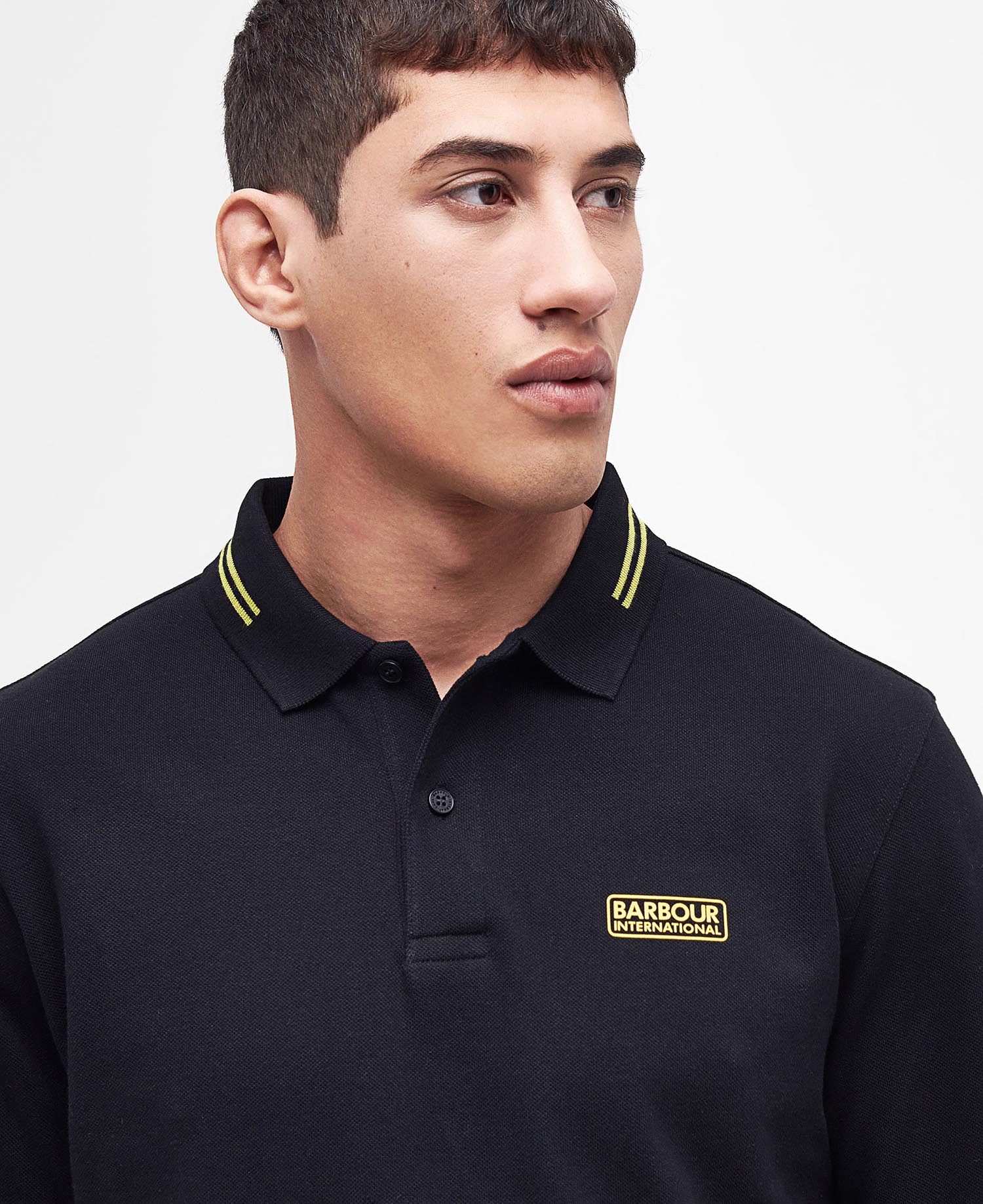 Barbour polo gold store