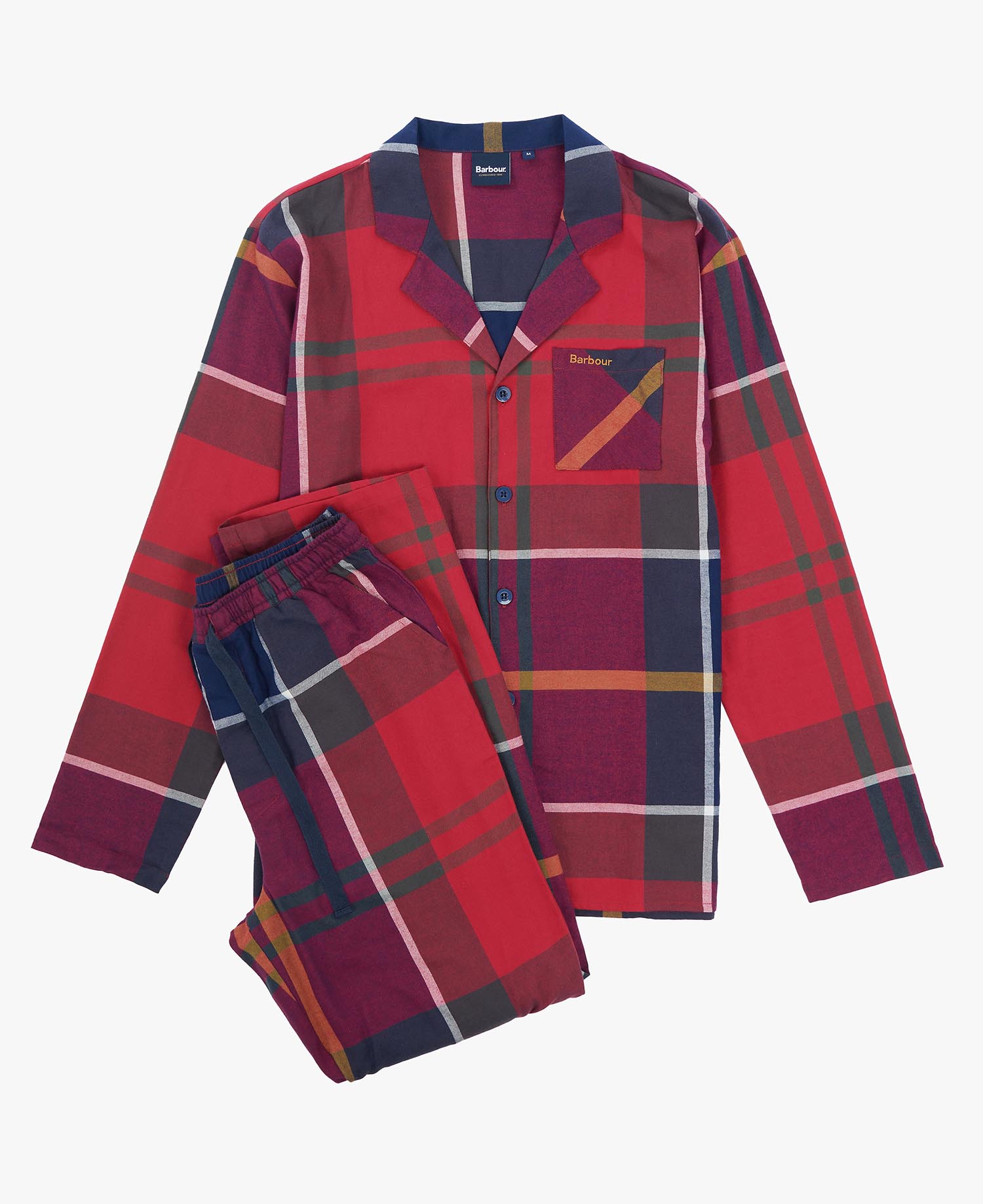 Barbour Men s Large Scale Tartan Pajama Set