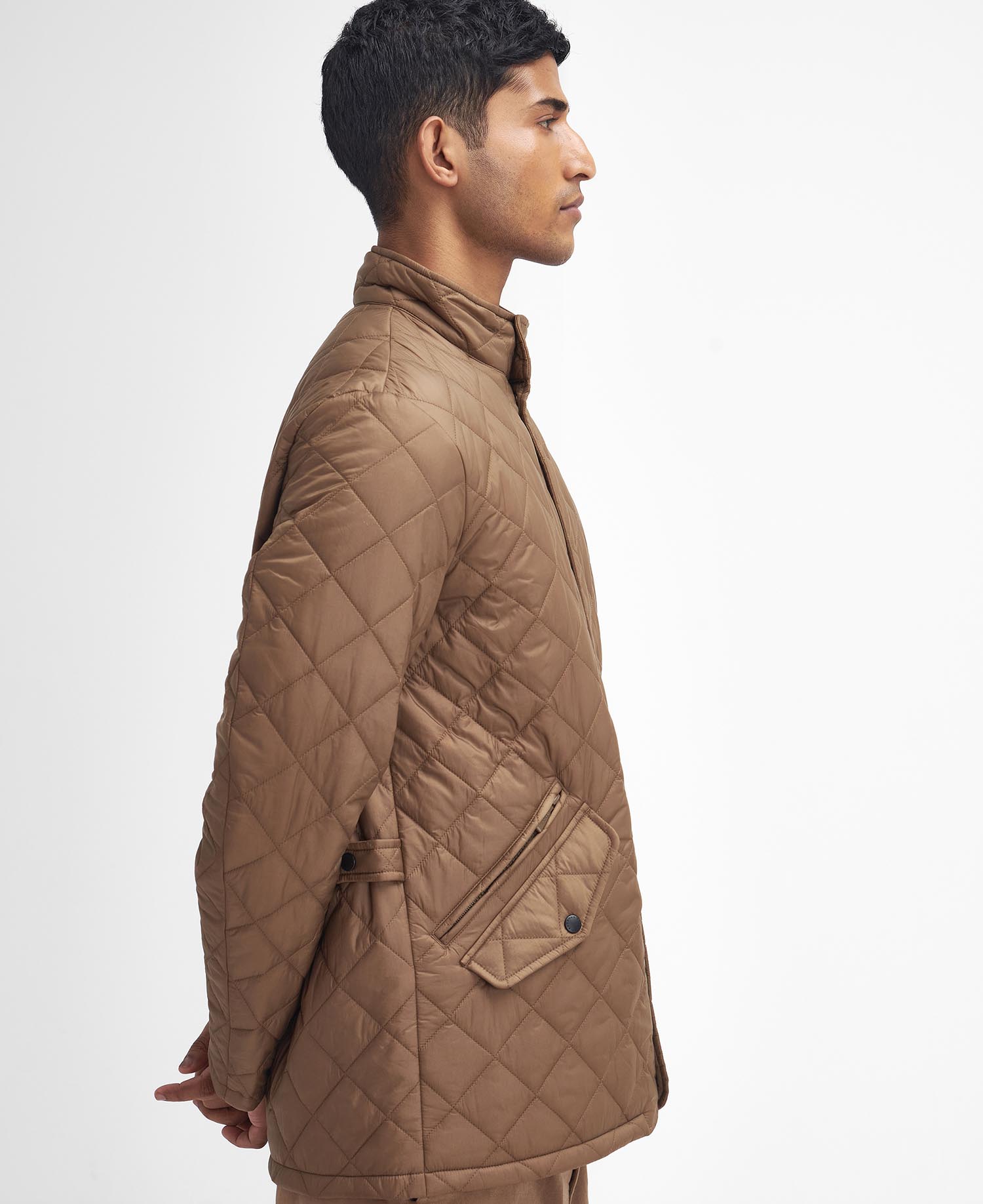 Shop the Barbour Flyweight Chelsea Quilted Jacket in Beige today. Barbour