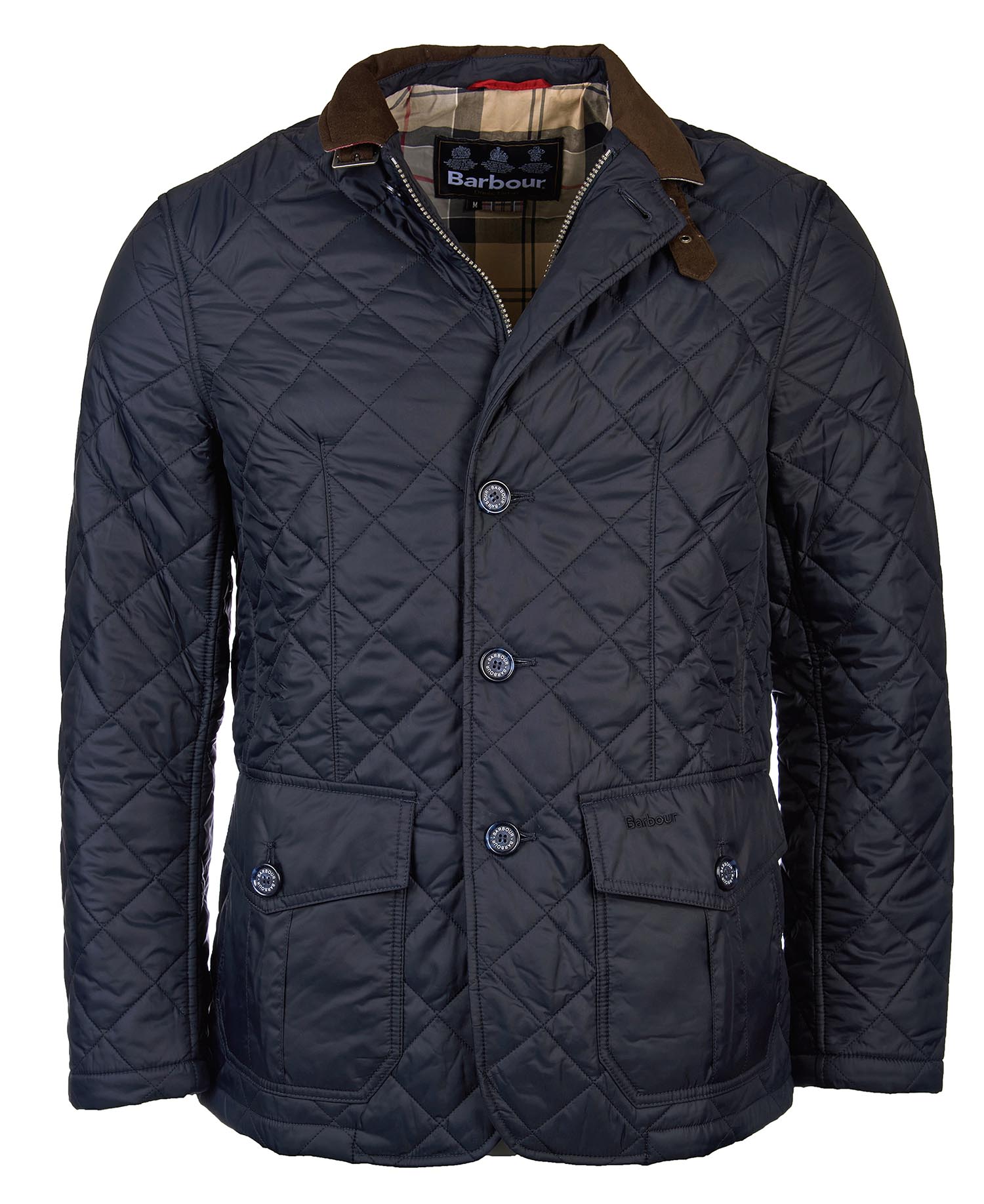 barbour berneray quilted jacket navy