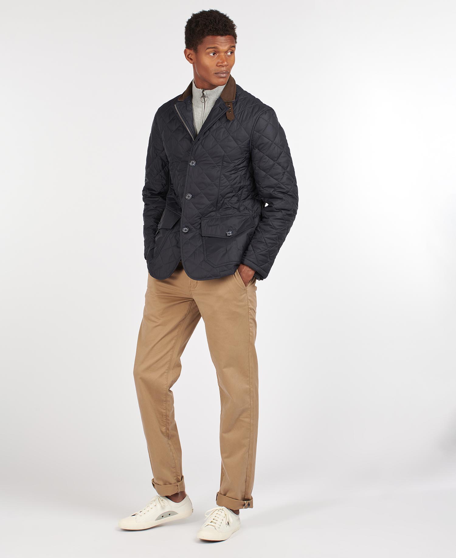Barbour shop quilted sander