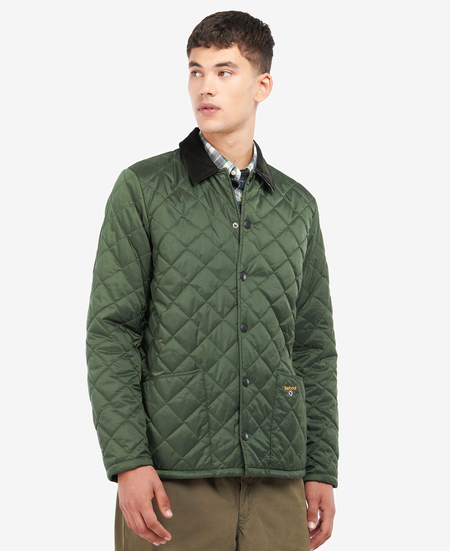 Shop the Barbour Crested Herron Quilted Jacket today. Barbour