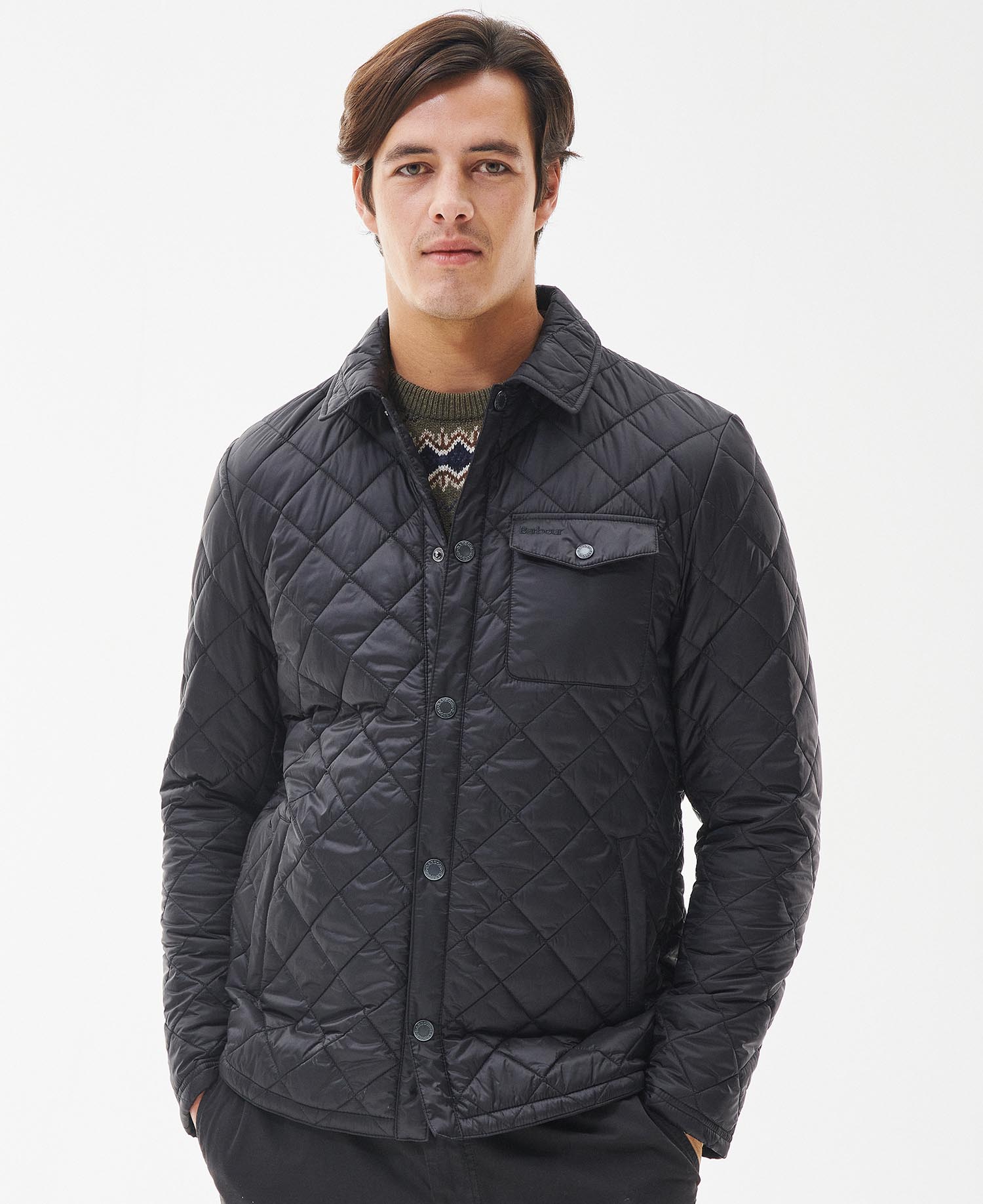 Shop the Barbour Newbie Quilted Jacket in Black today. | Barbour