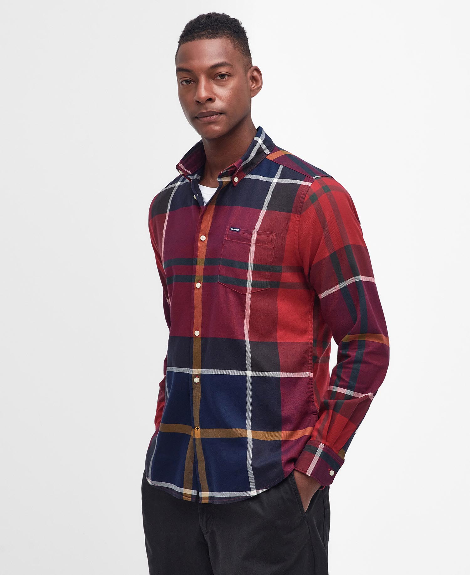 Barbour dunoon check shirt sales