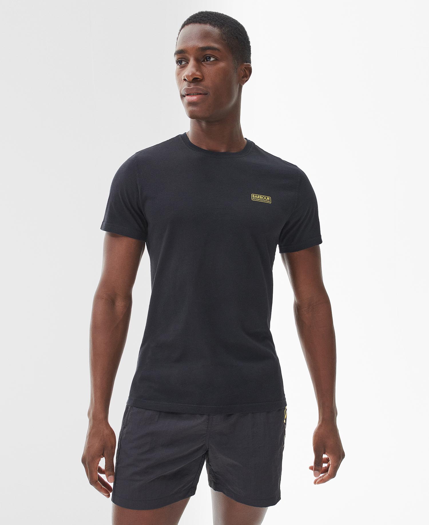 Barbour t on sale shirt black