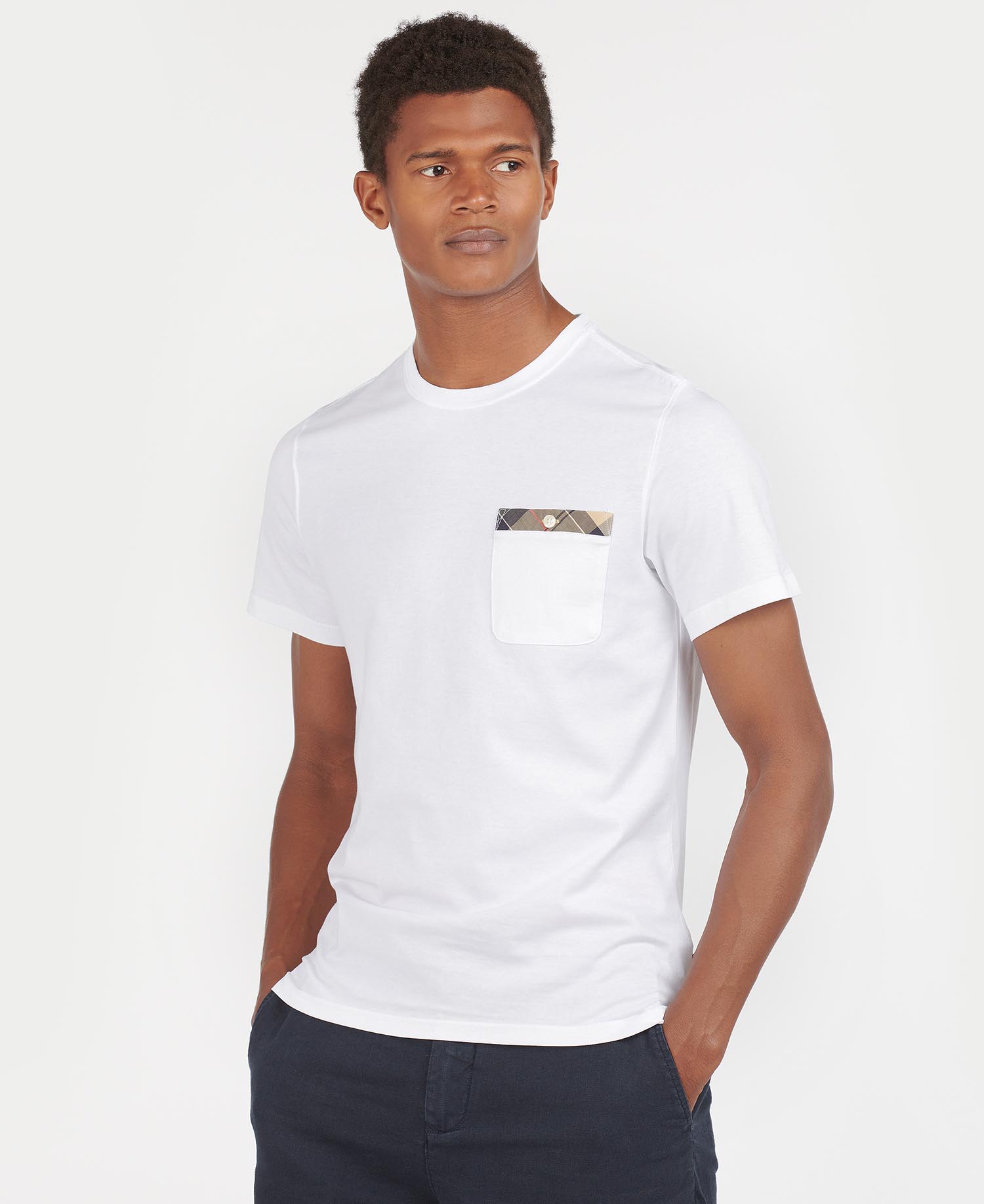 Barbour essential pocket t shirt deals