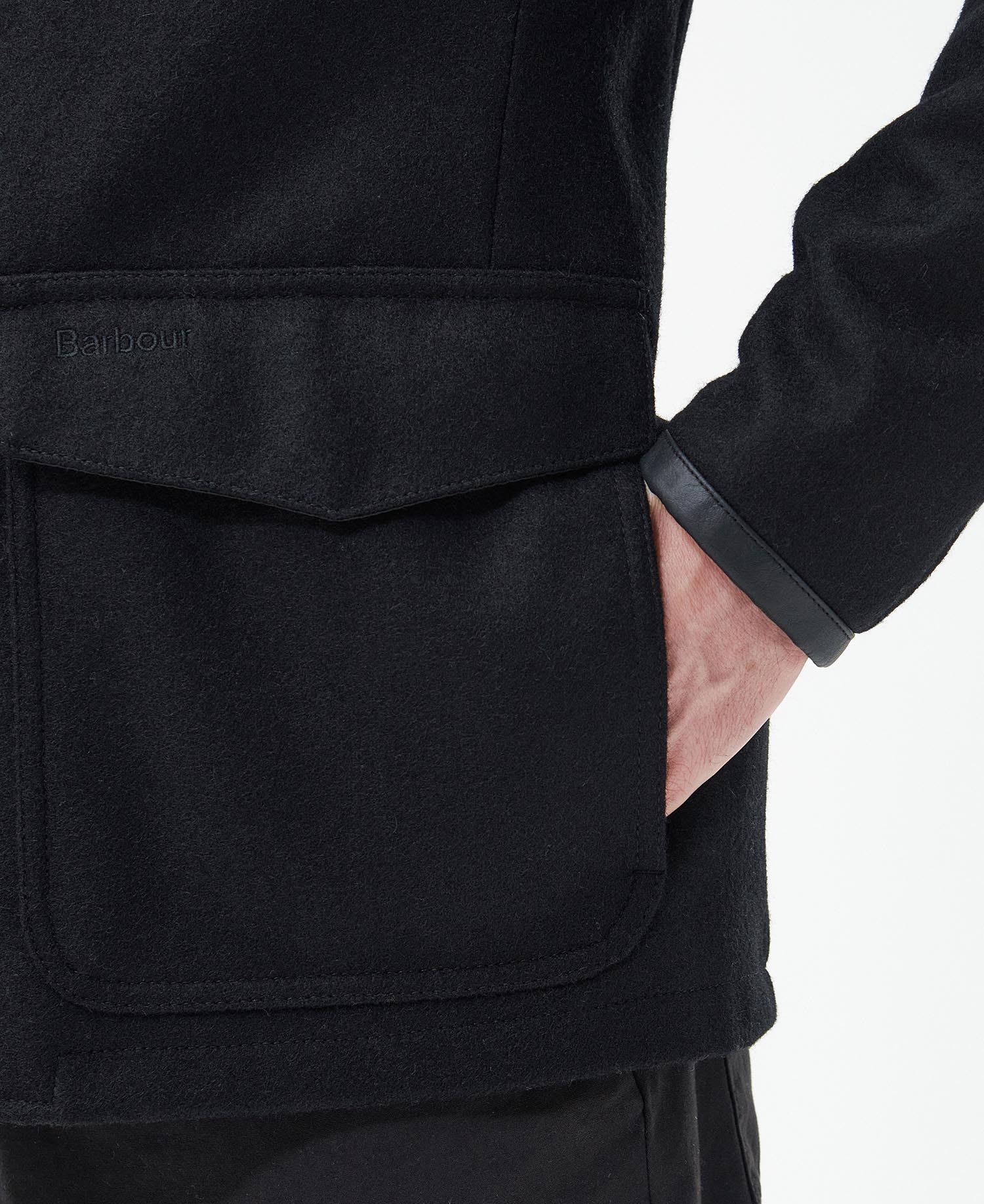 Barbour watten wool parka sale