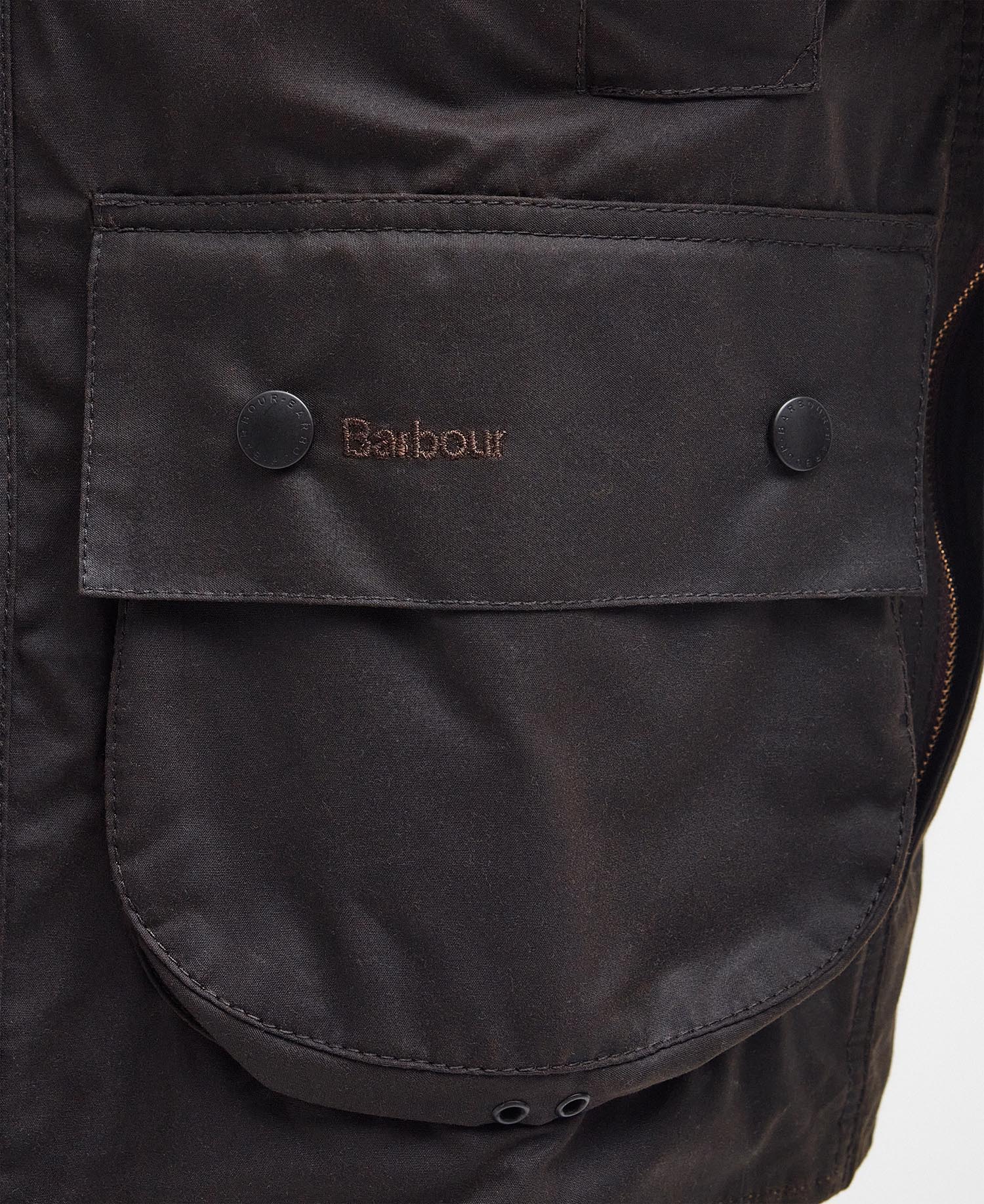Beaufort Wax Jacket - Barbour 38 / Black