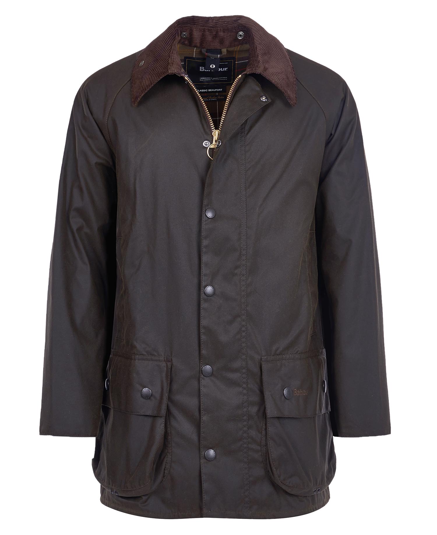Classic Beaufort Wax Jacket in Olive | Barbour