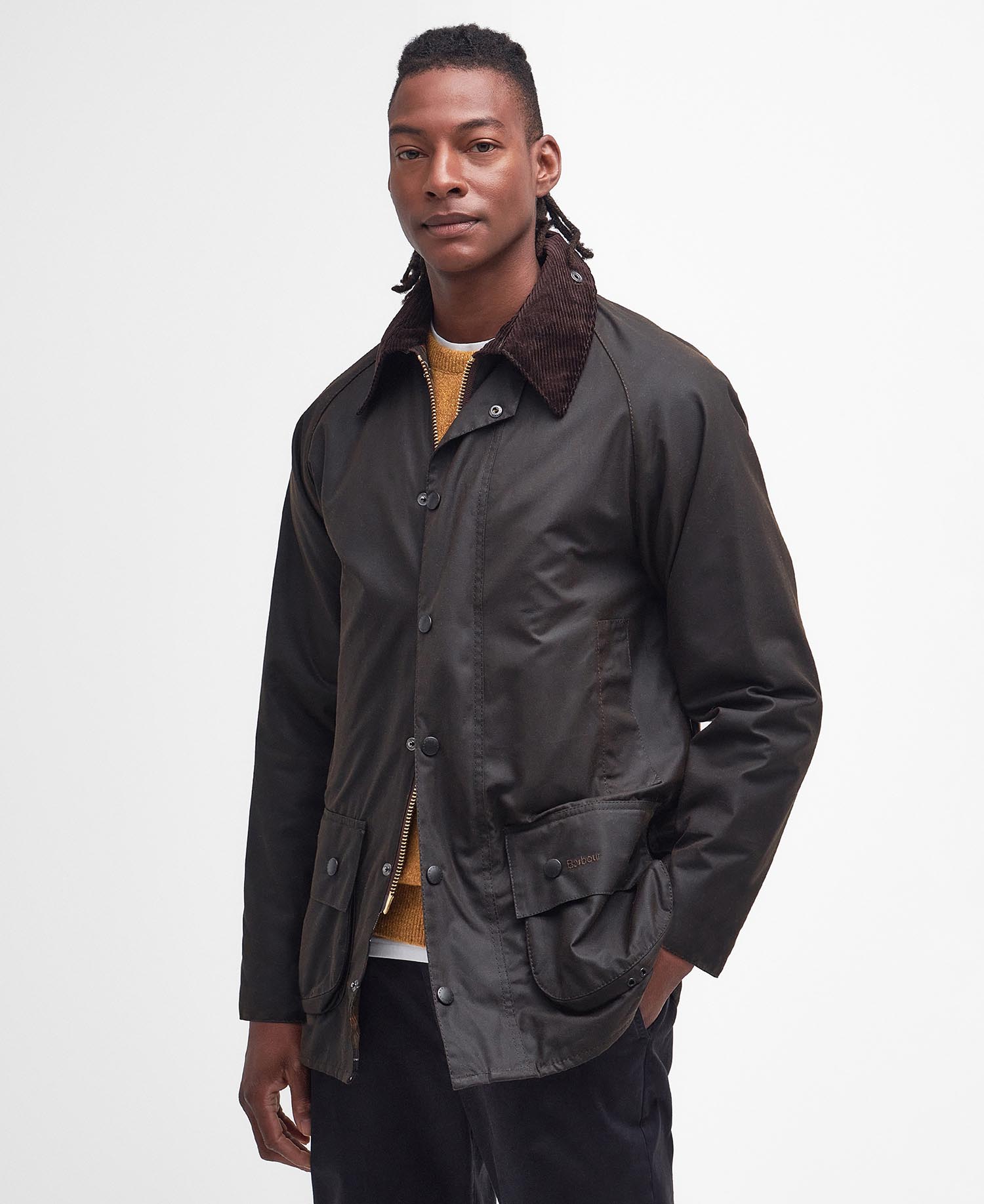 Classic Beaufort Wax Jacket in Olive | Barbour