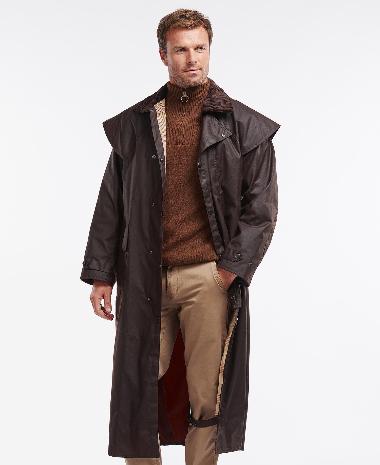 barbour waxed coats & jackets