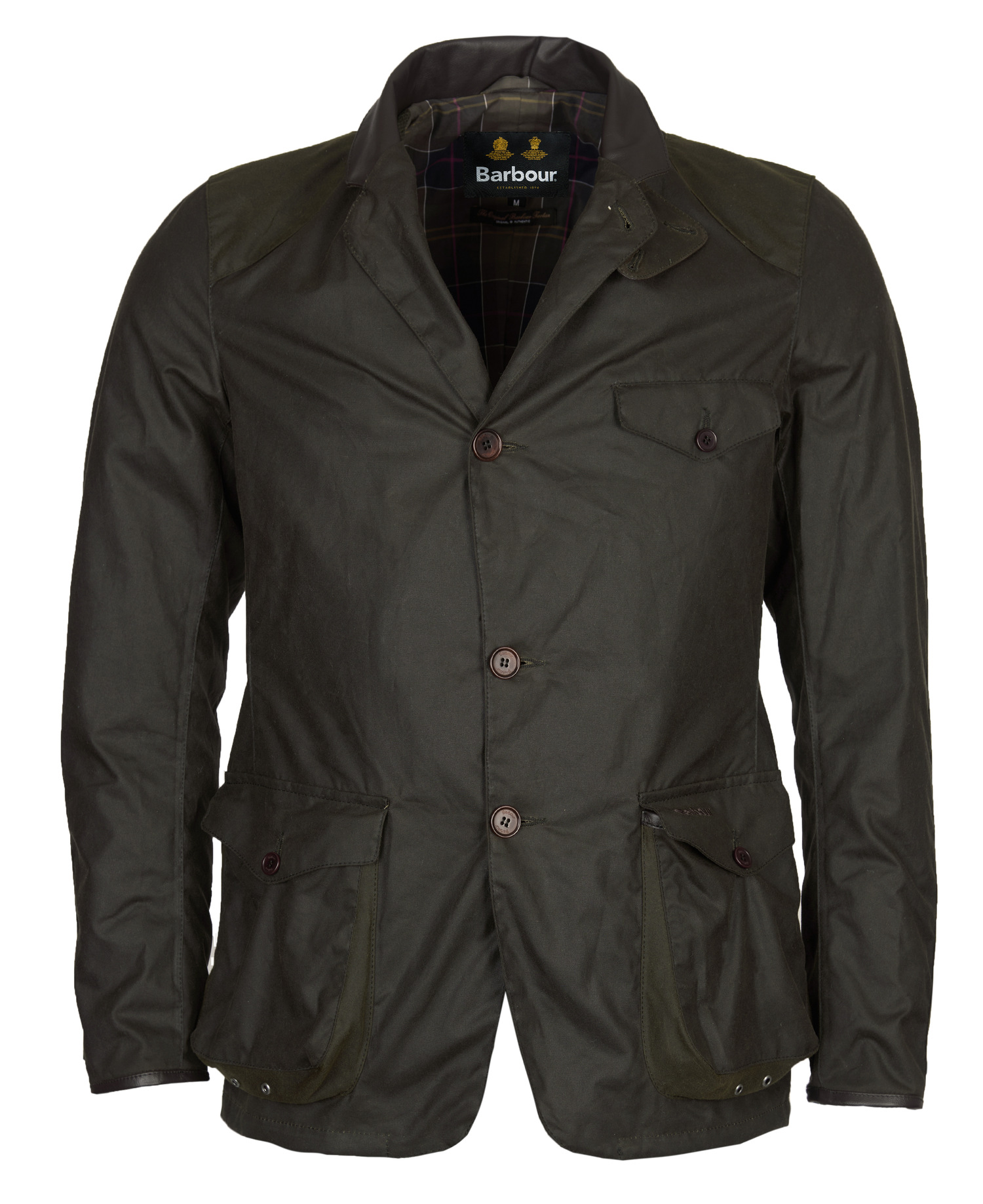 Barbour Beacon Sports Jacket in Olive Barbour
