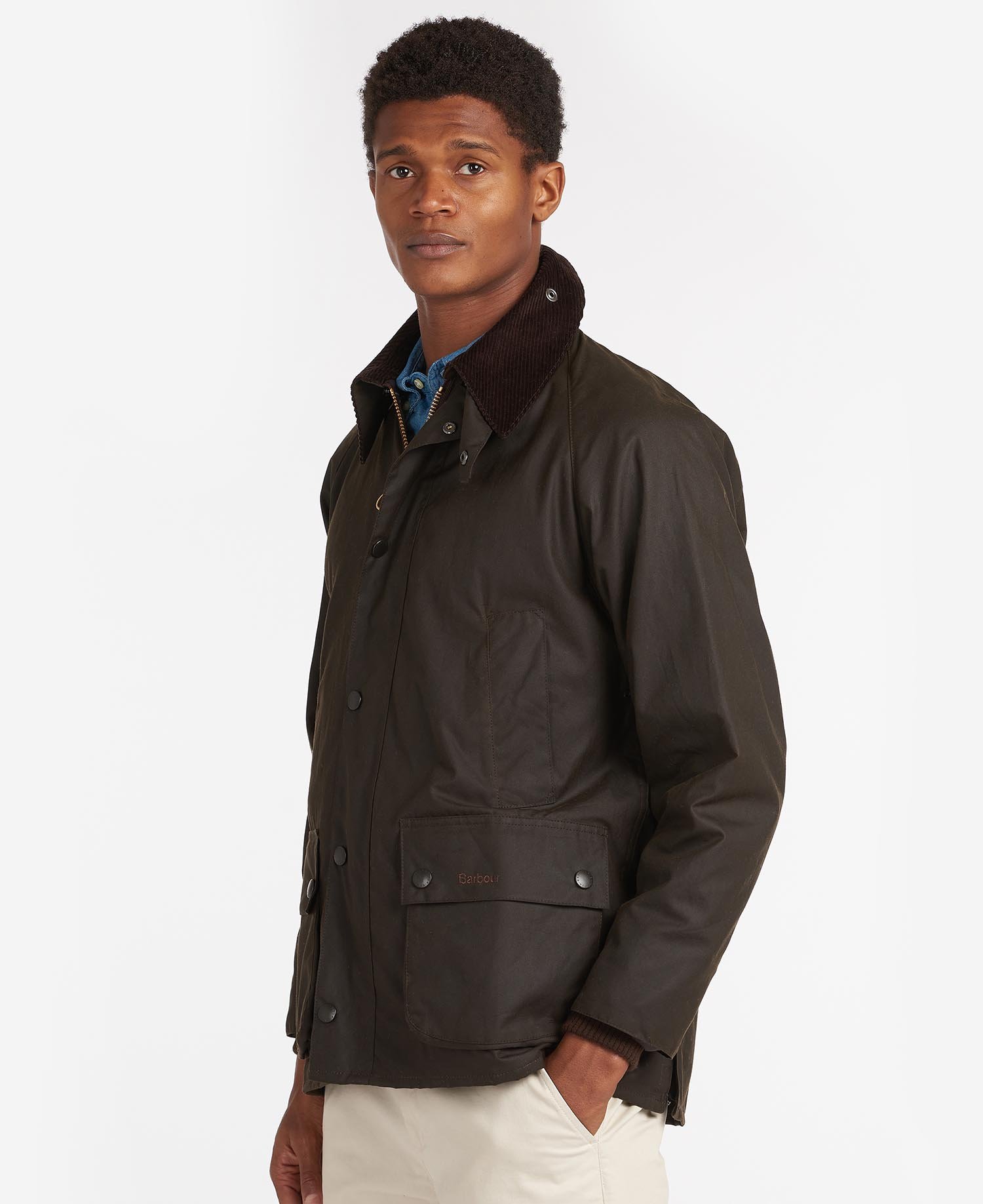 Classic Bedale Wax Jacket in Olive | Barbour