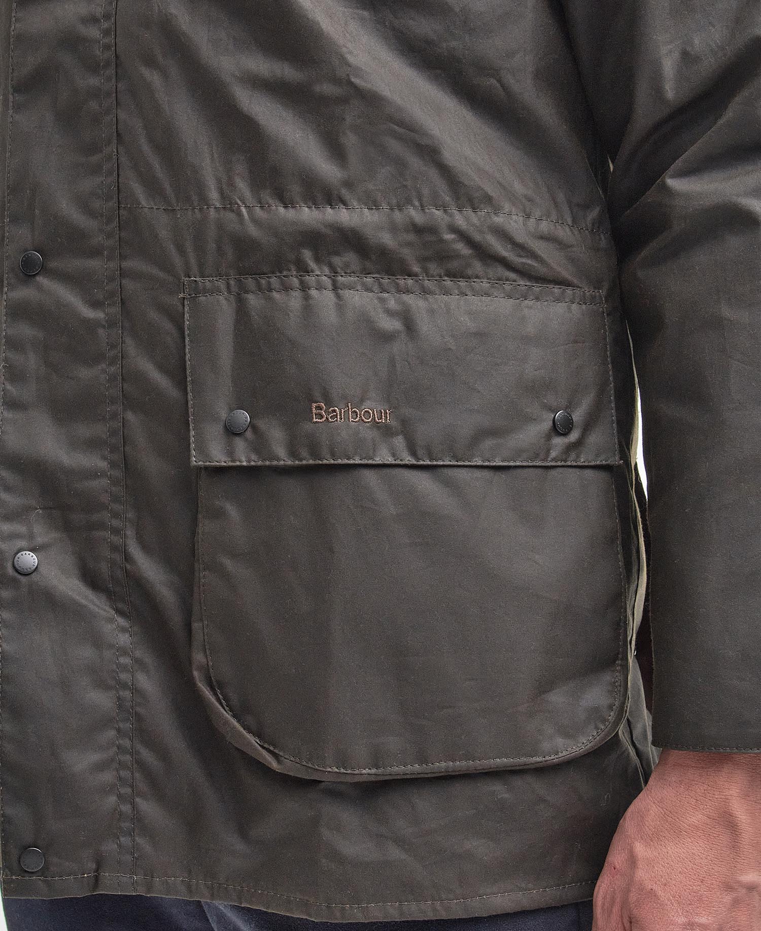 Classic Durham Wax Jacket in Olive | Barbour Classic Durham Wax Jacket in Olive | Barbour
