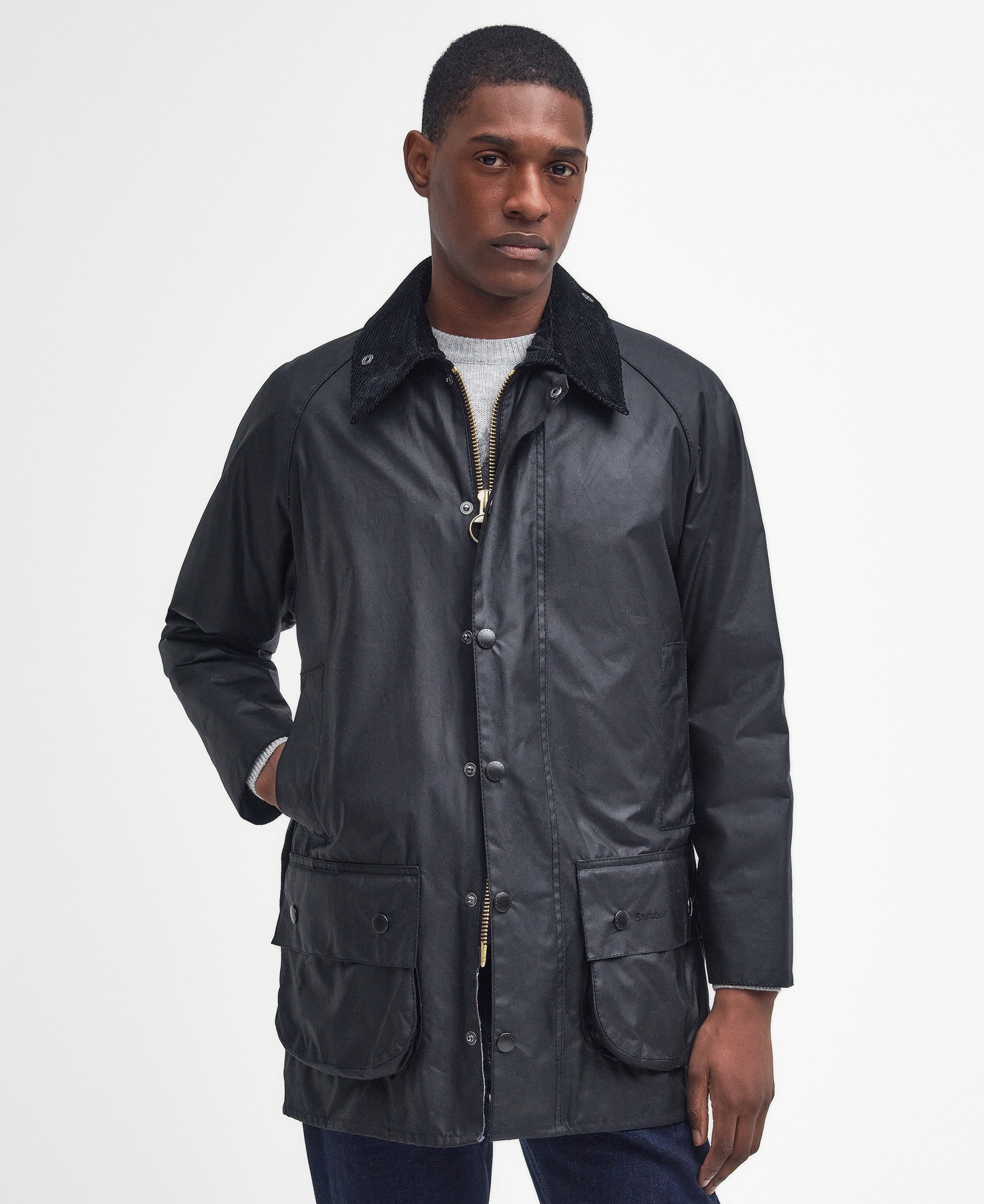 Barbour jacket black store