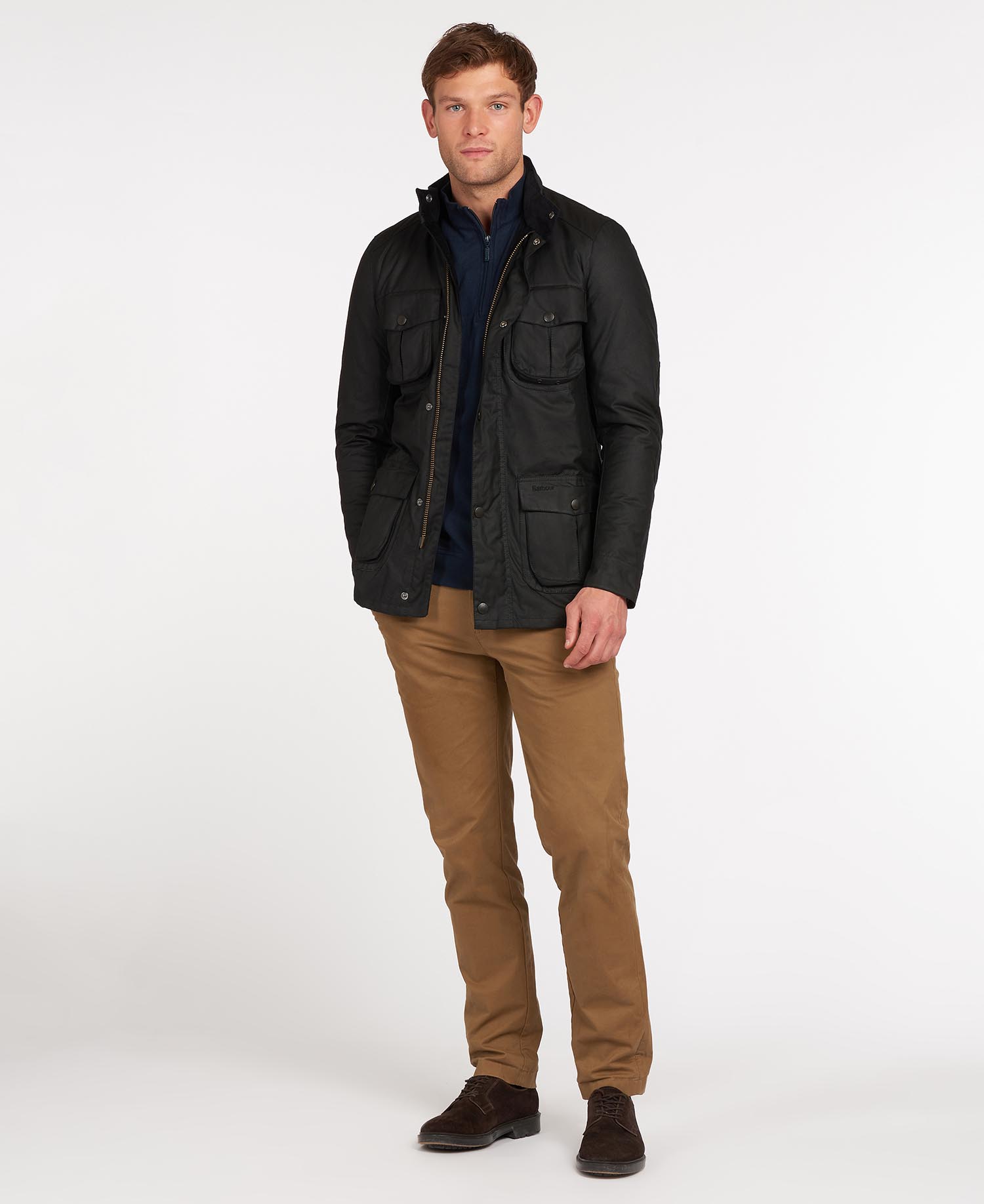 barbour corbridge wax jacket olive