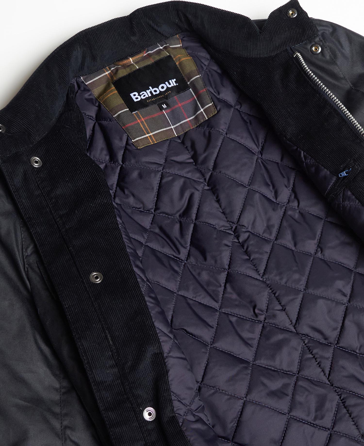 Imp Wax Jacket in Navy by Barbour - Hansen's Clothing