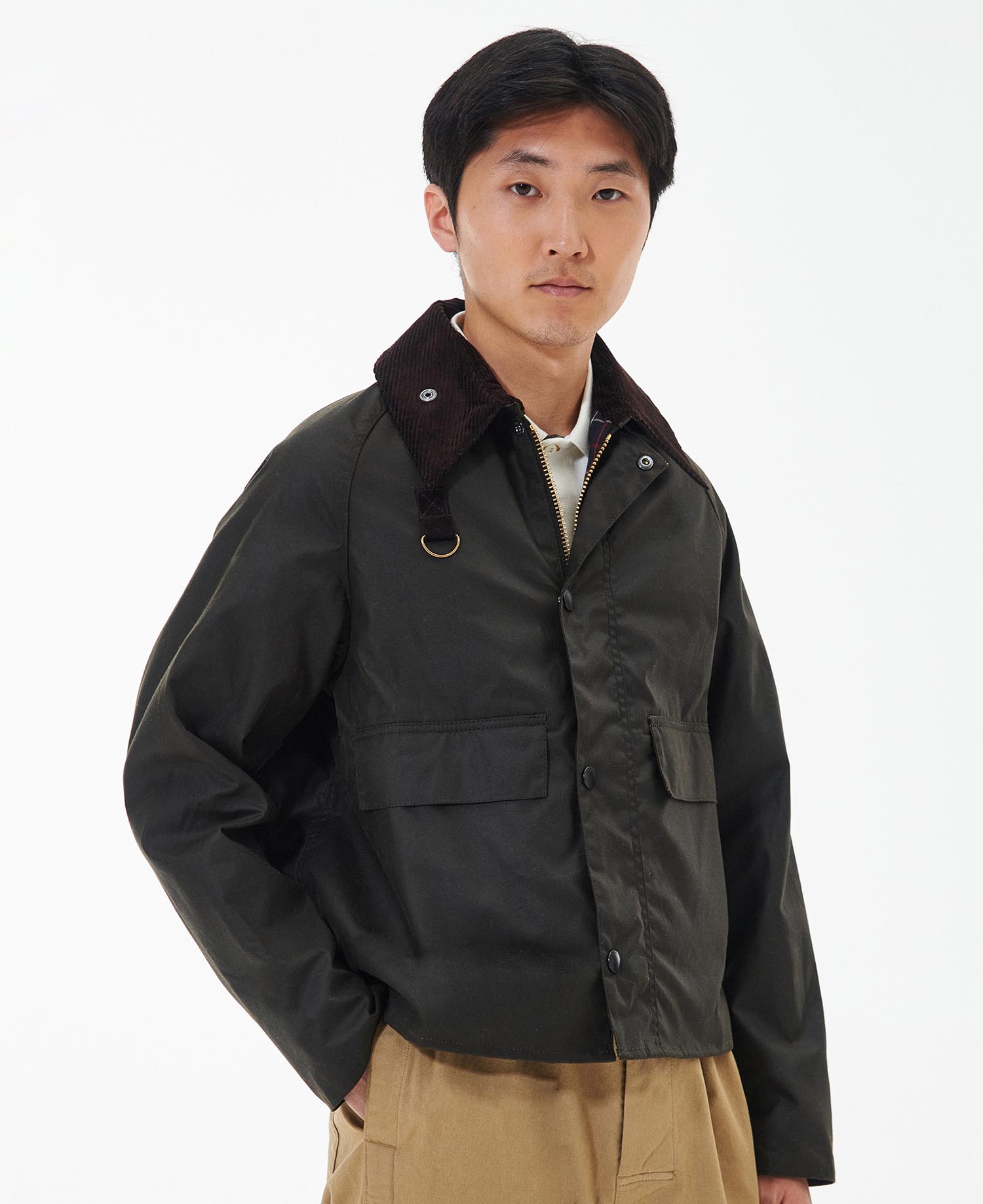 Shop the Barbour SL Spey Wax Jacket in Green today. | Barbour