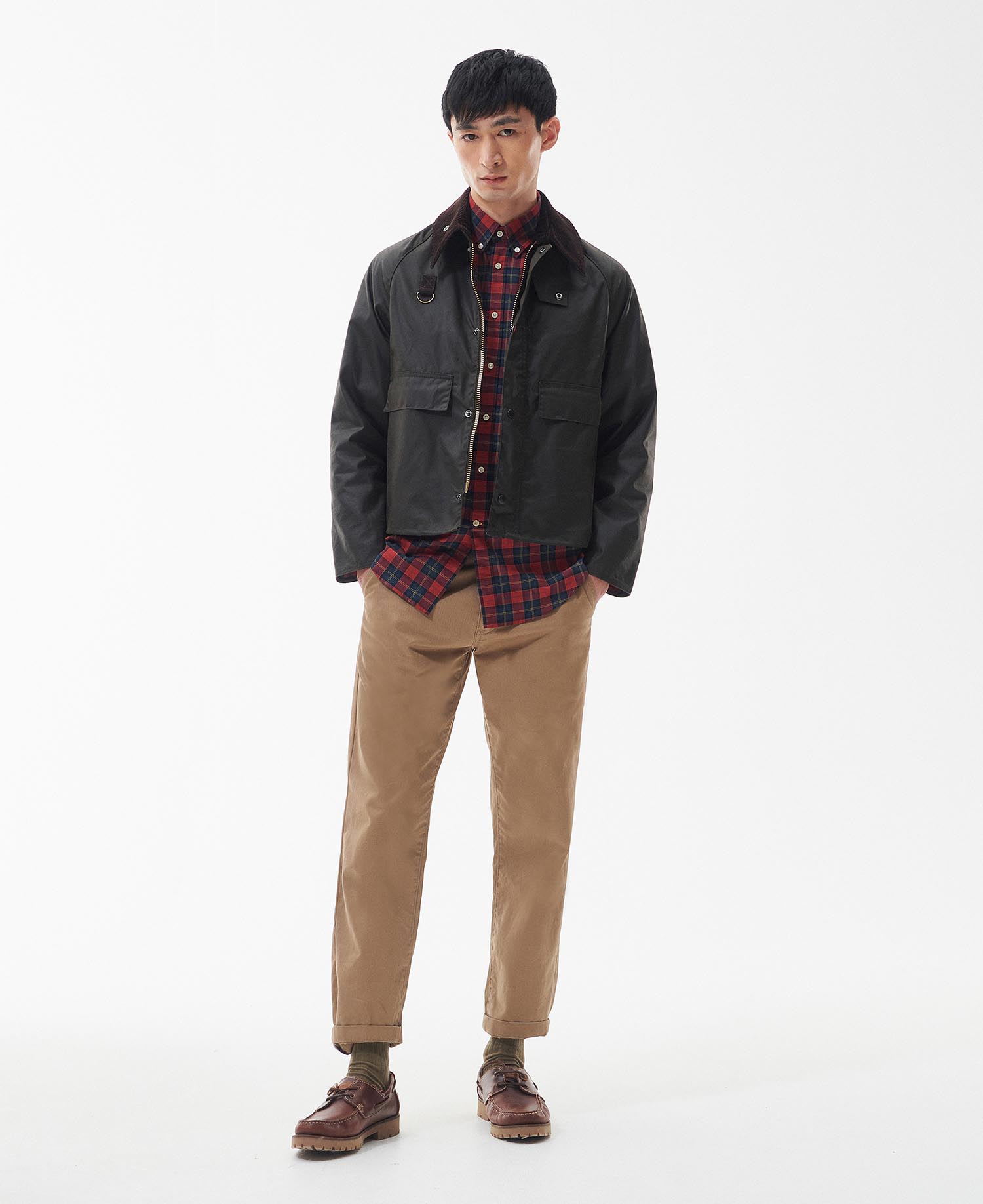 Shop the Barbour Lunar Spey Wax Jacket today. | Barbour
