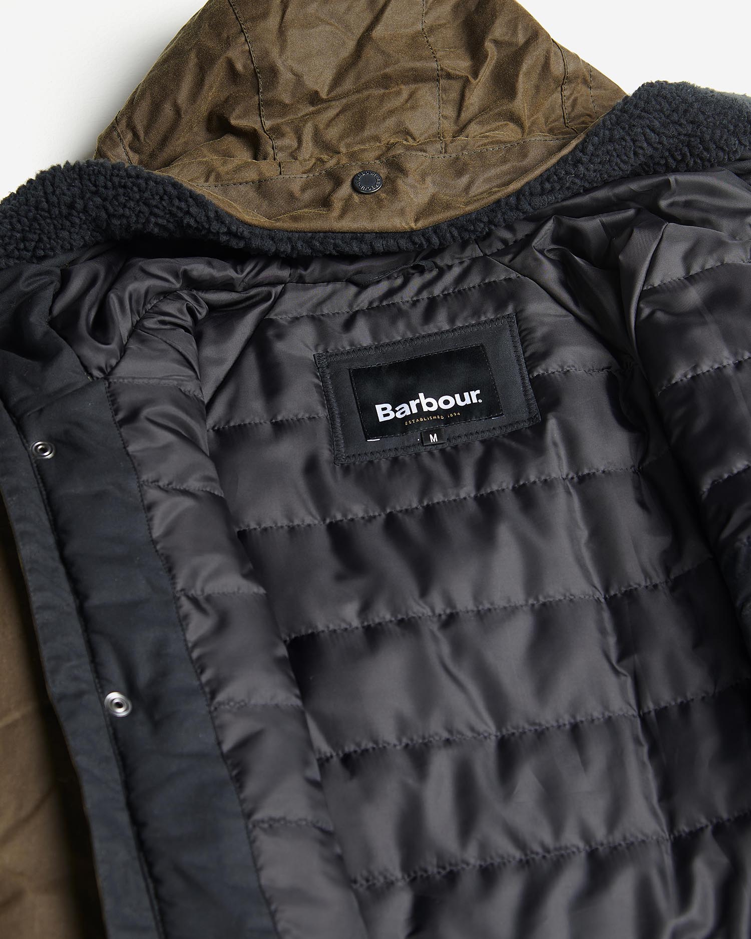 Shop the Barbour Corbridge Wax Parka Jacket in Brown today. Barbour