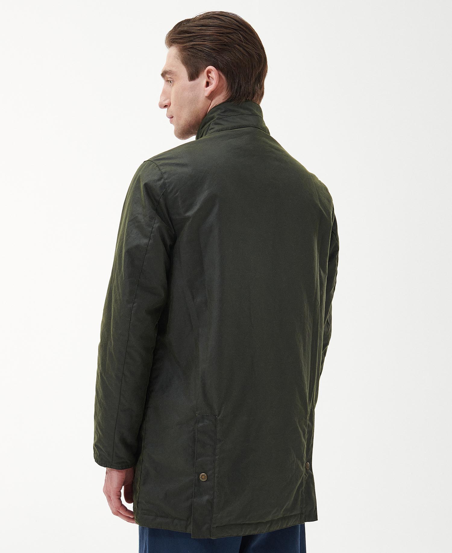 Shop the Barbour Chelsea Wax Mac in Green today. Barbour