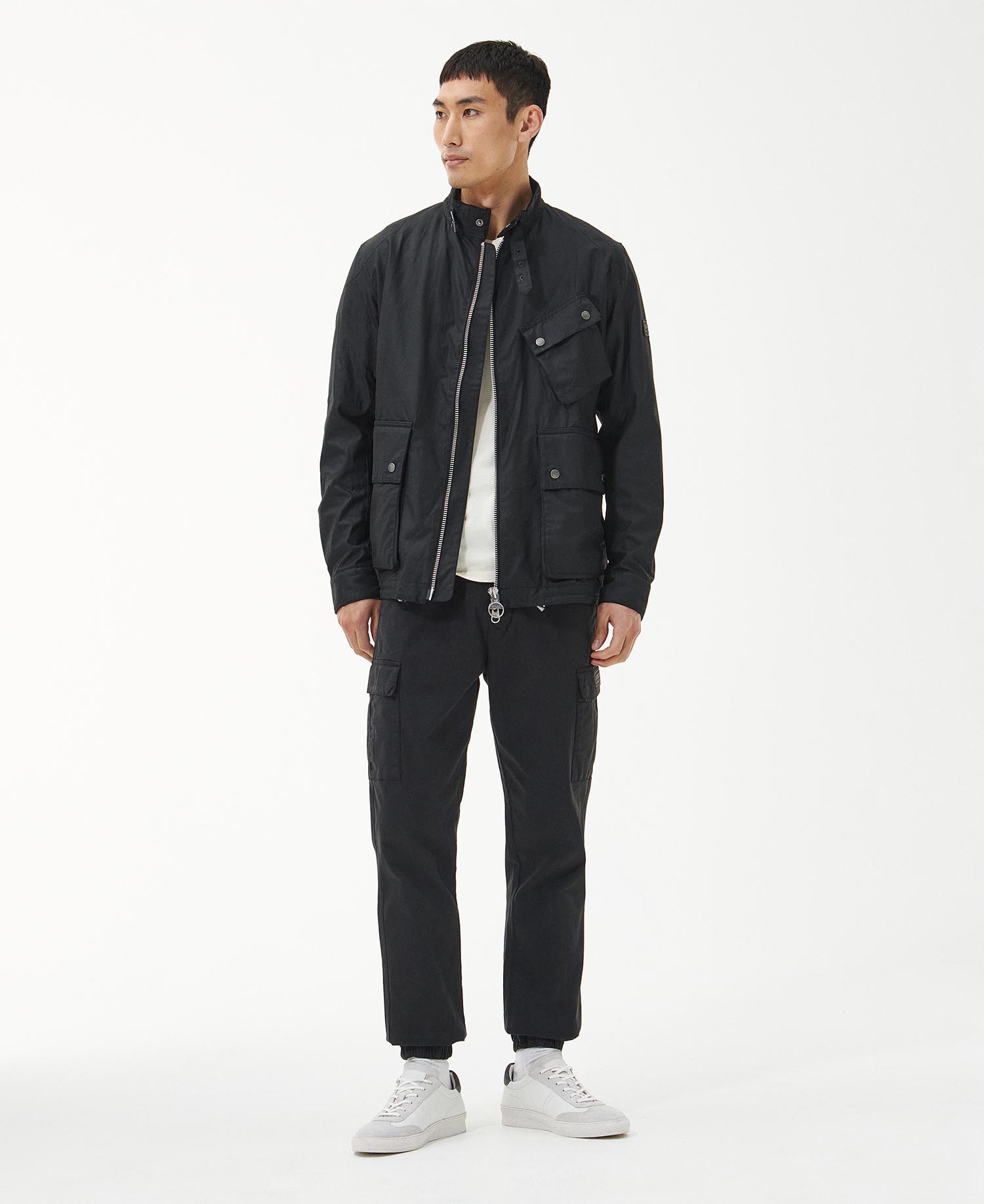 Shop the B.Intl Transport Wax Jacket in Black today. | Barbour