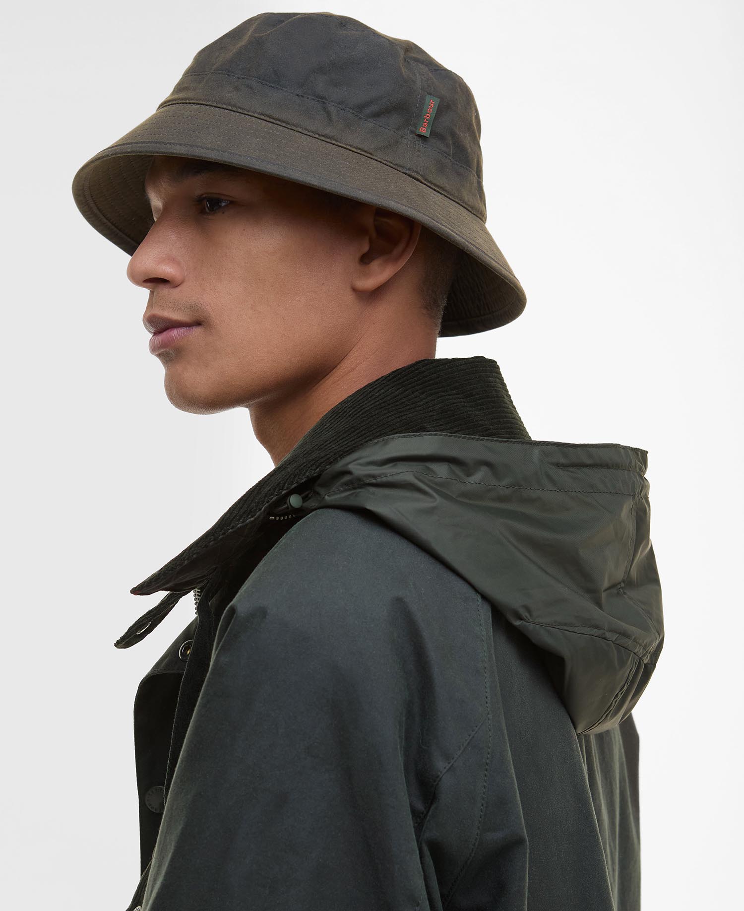 Barbour Westmoreland Waxed Vest - Olive | Waxed Jackets