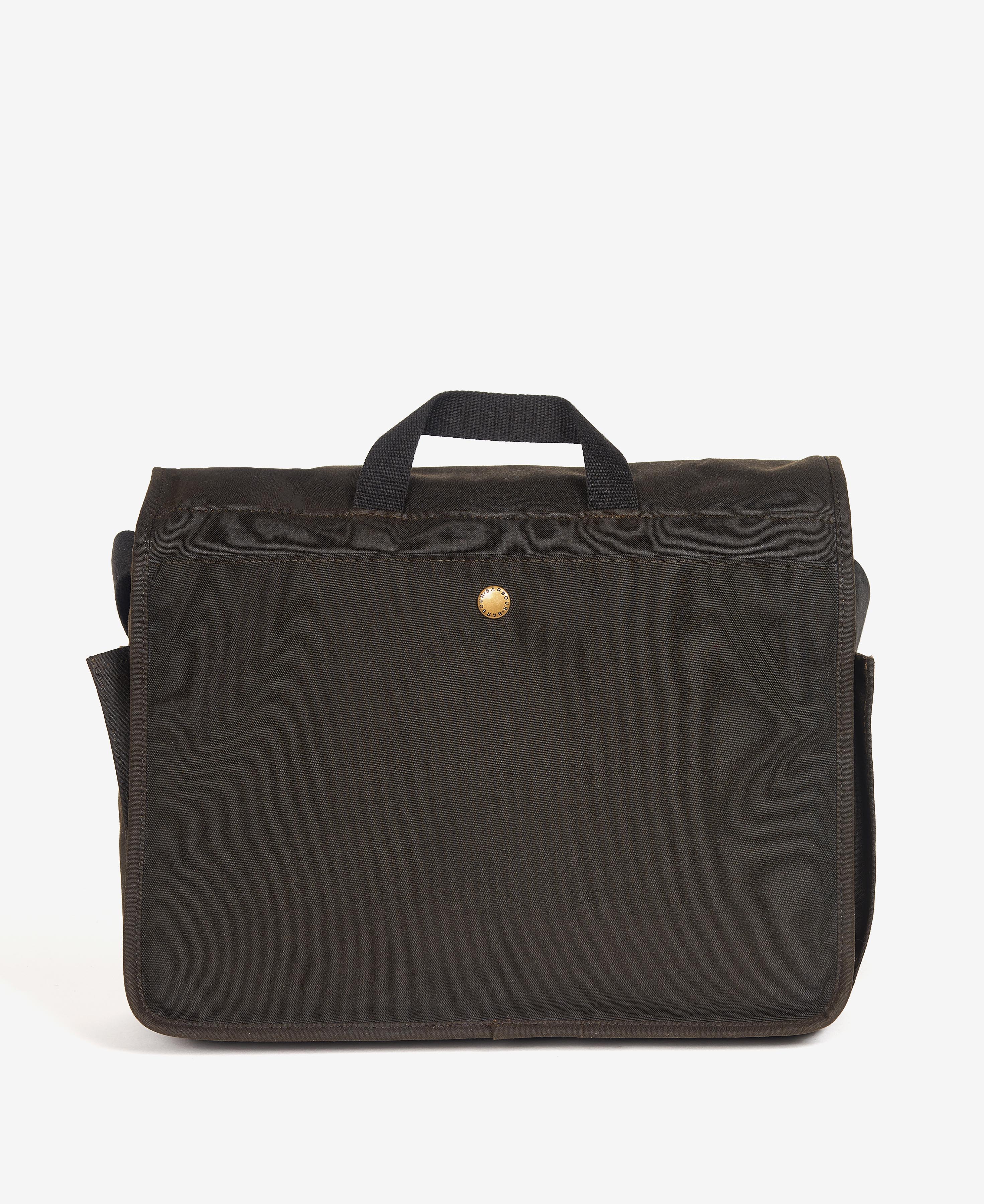 Buy Khaki Green Waxed Cross-Body Messenger Bag from the Next UK online shop