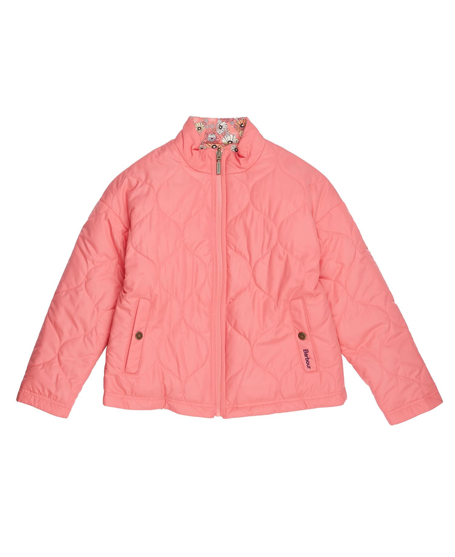 Barbour Girls Reversible Quilted Jacket